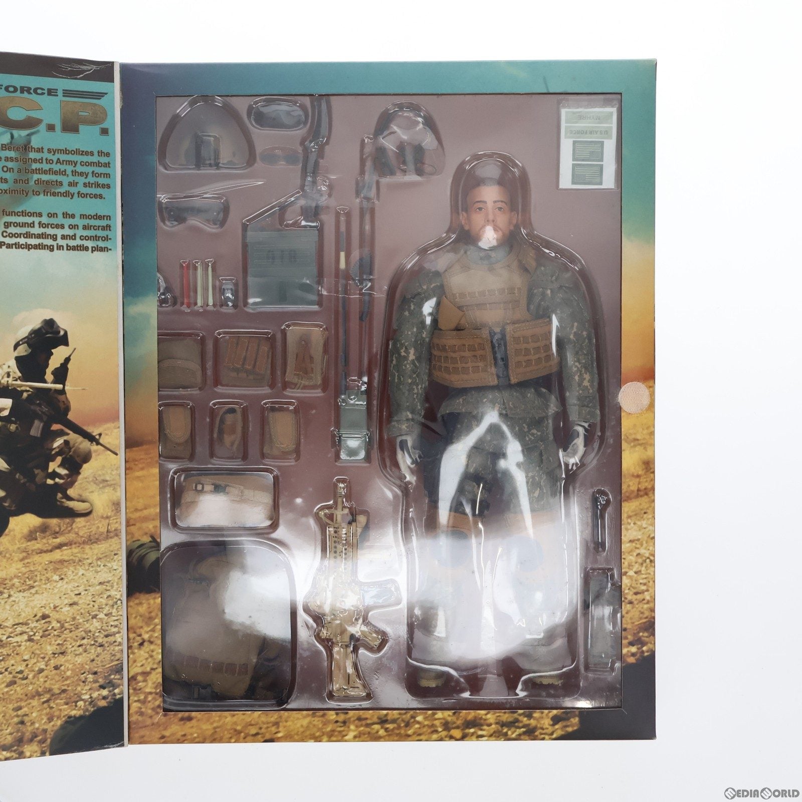 【中古即納】[FIG] U.S. Air Force Tactical Air Control Party 完成品 12インチ アクションフィギュア ホットトイズ(20061231)