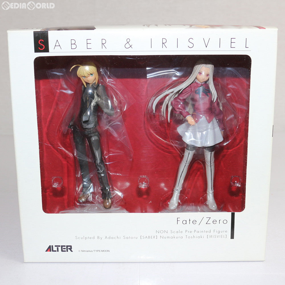 【中古即納】[FIG]セイバー & アイリスフィール Fate/Zero(フェイト/ゼロ) 完成品 フィギュア ワンフェス2007夏&GOODSMILE ONLINE SHOP限定 アルター(20070812)