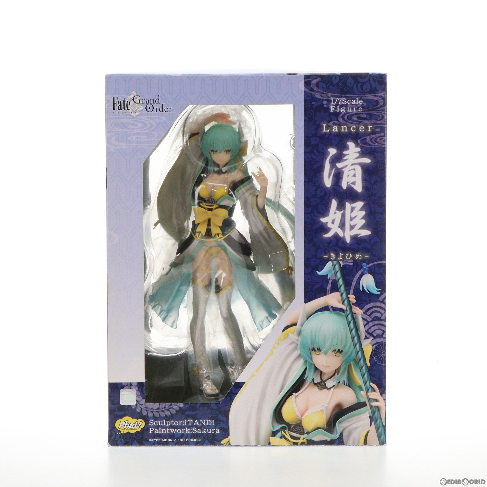 【中古即納】[FIG]ランサー/清姫(きよひめ) Fate/Grand Order(フェイト/グランドオーダー) 1/7 完成品 フィギュア  Phat!(ファット・カンパニー)(20181117)