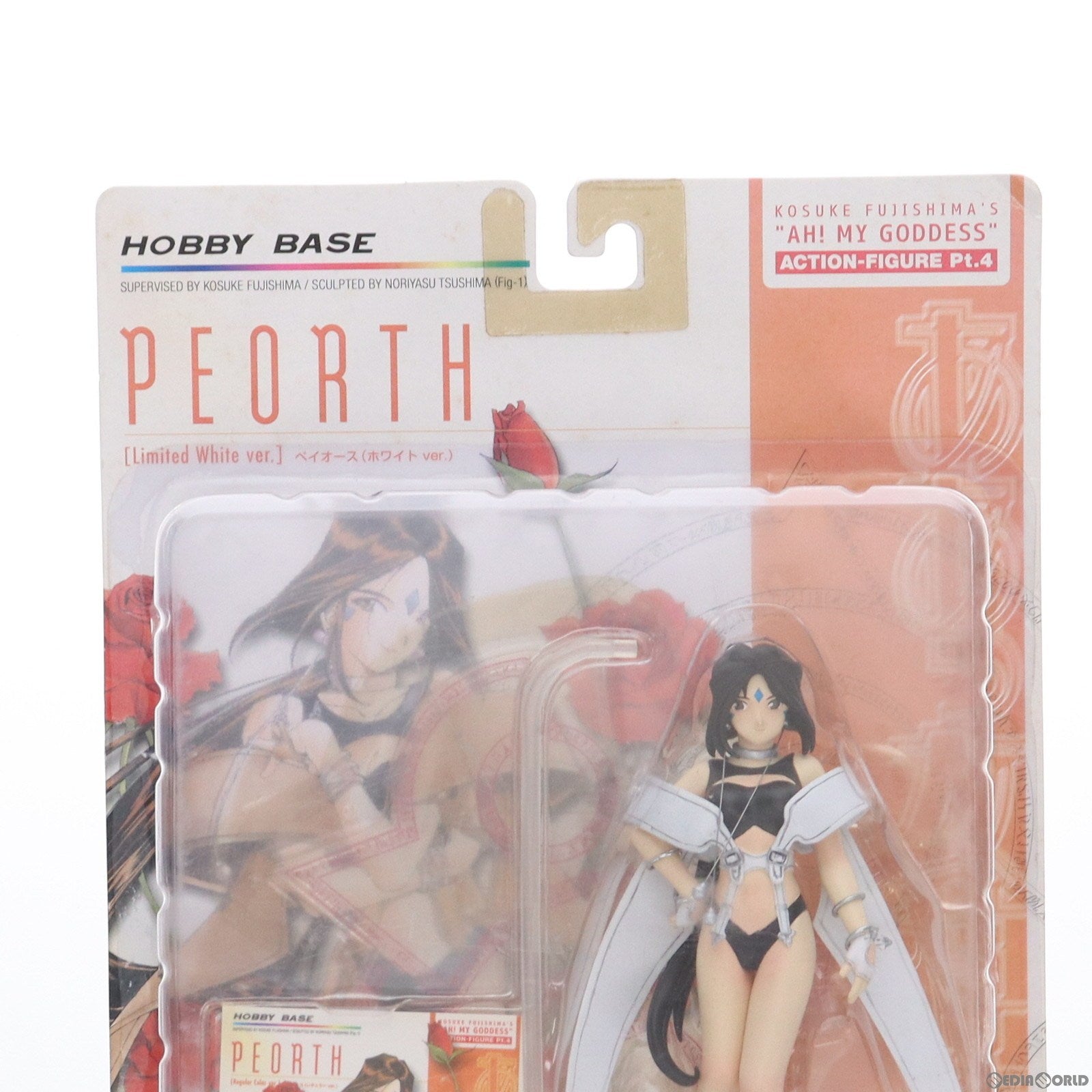 【中古即納】[FIG] ペイオース ホワイトVer. ああっ女神さまっ アクションフィギュア Pt.4 完成品 可動フィギュア(A-020)  ホビーベース(20030602)