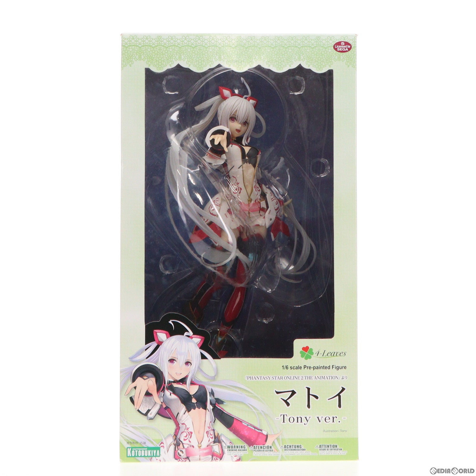 【中古即納】[FIG]4-Leaves マトイ -Tony ver.- ファンタシースターオンライン2 ジ アニメーション 1/6 完成品 フィギュア(PP685) コトブキヤ(20171227)