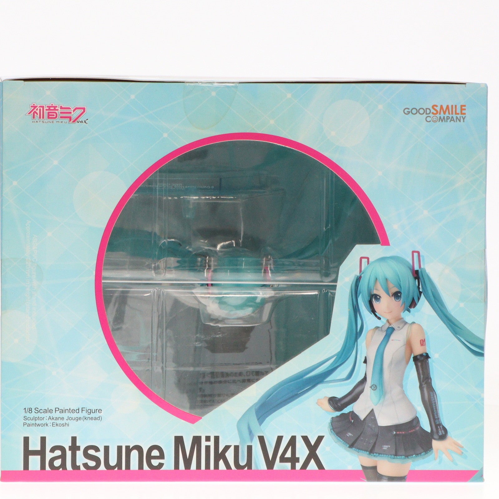 【中古即納】[FIG]初音ミク V4X キャラクター・ボーカル・シリーズ01 初音ミク 1/8 完成品 フィギュア  グッドスマイルカンパニー(20180524)