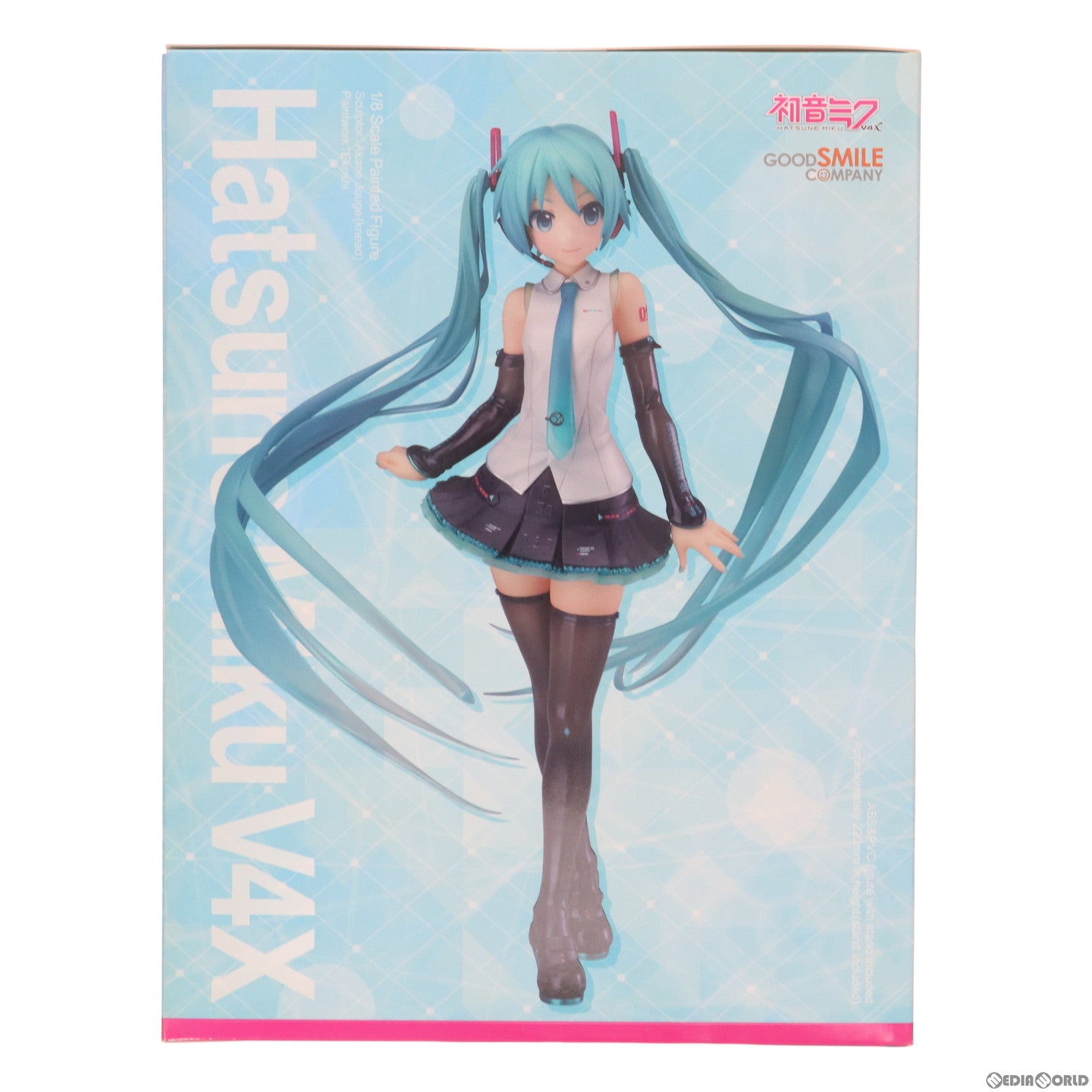 【中古即納】[FIG]初音ミク V4X キャラクター・ボーカル・シリーズ01 初音ミク 1/8 完成品 フィギュア グッドスマイルカンパニー(20180524)