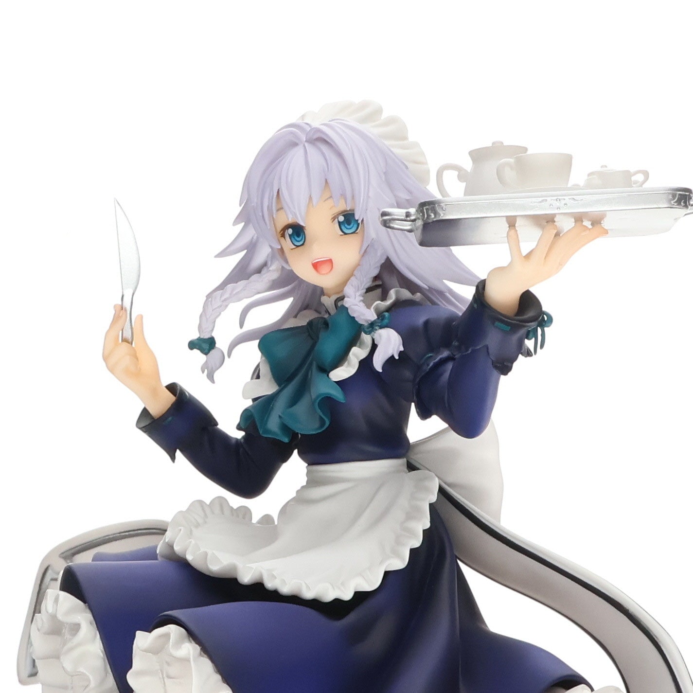 【中古即納】[FIG] 十六夜咲夜(いざよいさくや) 東方香霖堂版 イベント限定エクストラカラー 東方Project 完成品 フィギュア ワンダーフェスティバル2020冬 イベント限定 キューズQ(20200209)