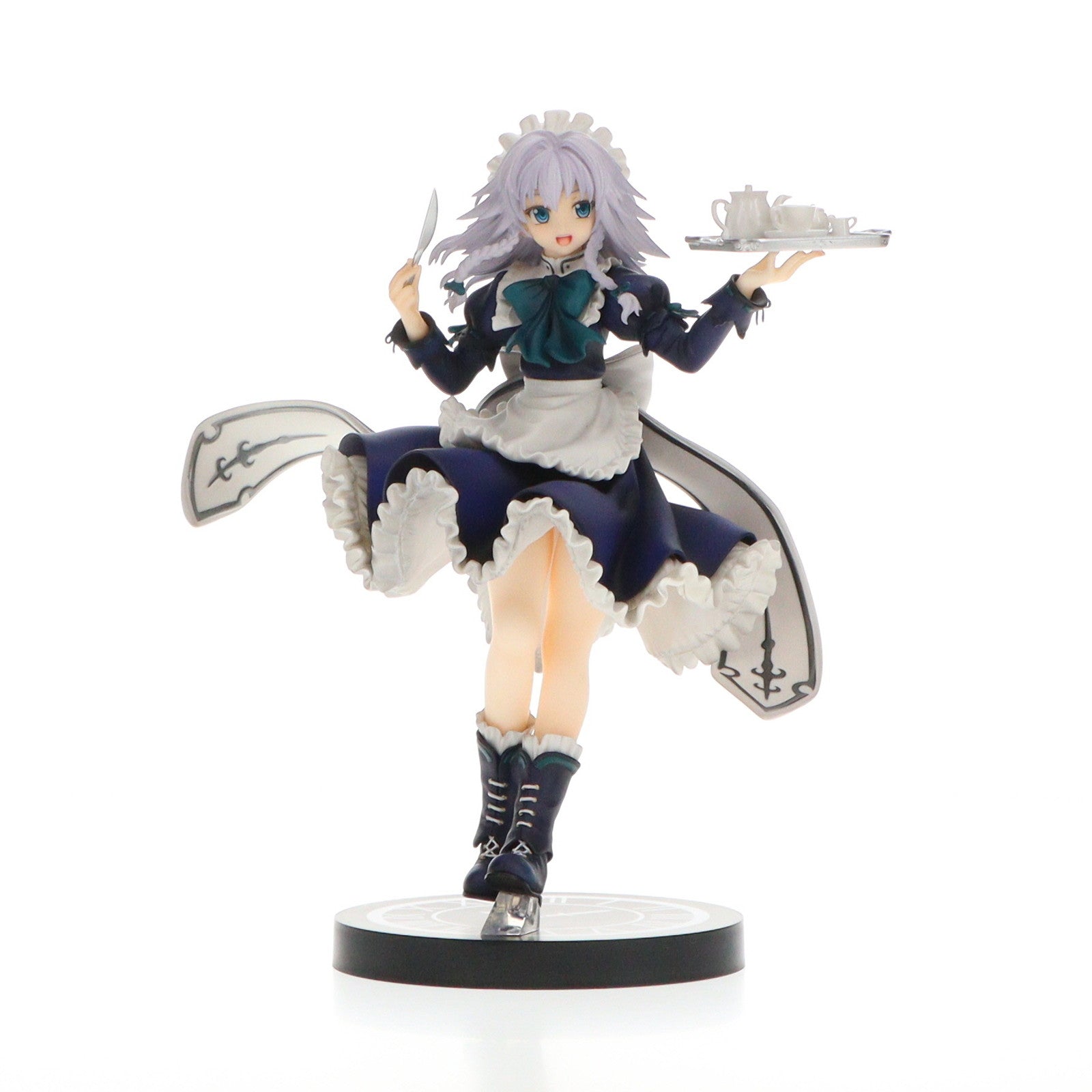 中古即納】[FIG]十六夜咲夜(いざよいさくや) 東方香霖堂版 イベント限定エクストラカラー 東方Project 完成品 フィギュア  ワンダーフェスティバル2020冬&イベント限定 キューズQ