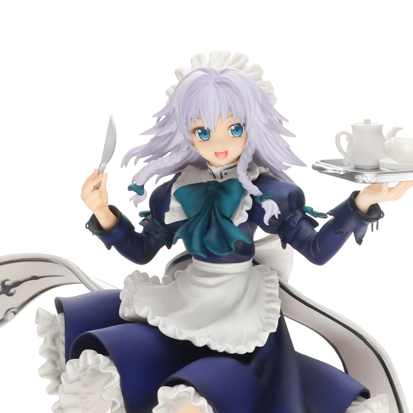 【中古即納】[FIG] 十六夜咲夜(いざよいさくや) 東方香霖堂版 イベント限定エクストラカラー 東方Project 完成品 フィギュア ワンダーフェスティバル2020冬 イベント限定 キューズQ(20200209)