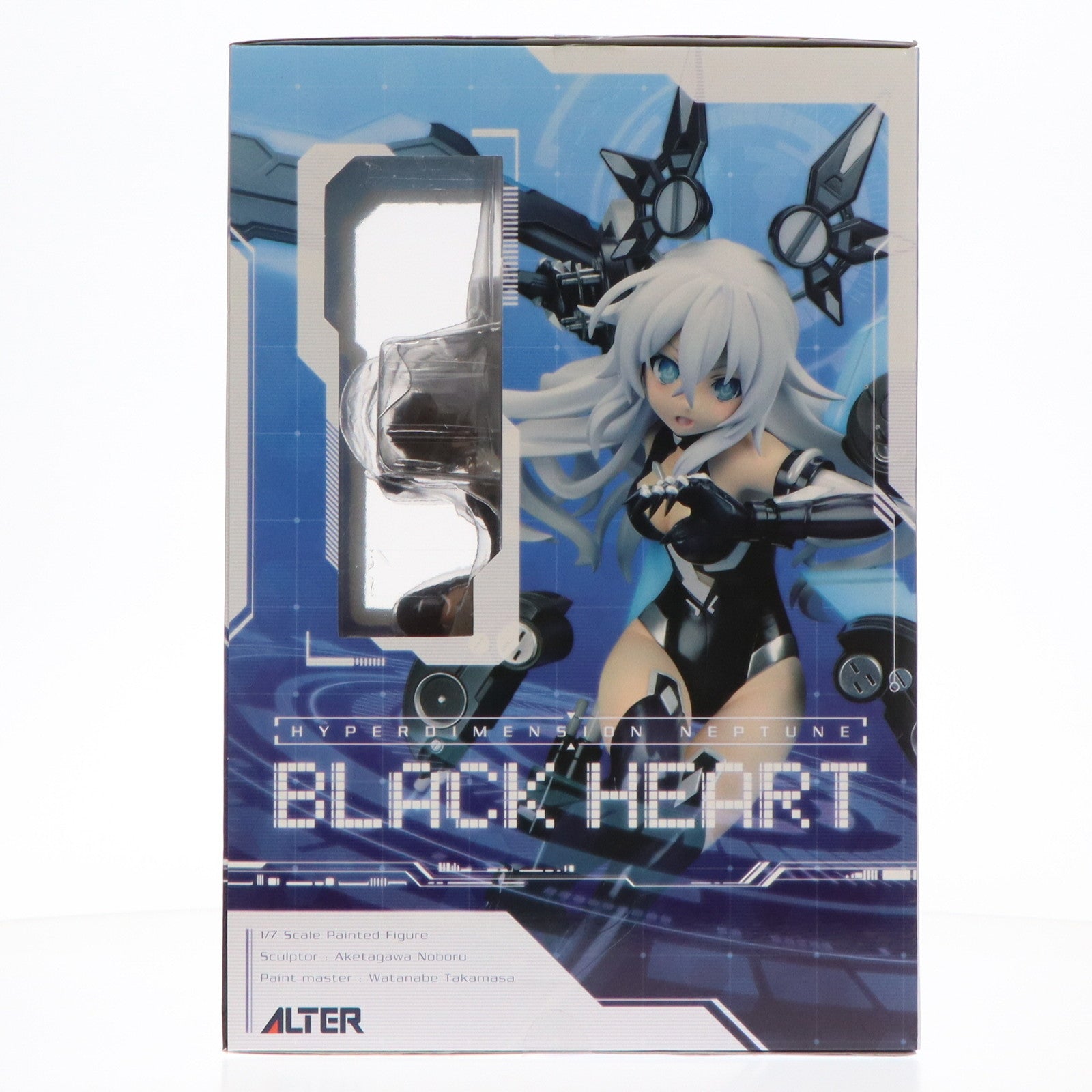 中古即納】[FIG](再販)ブラックハート 超次元ゲイム ネプテューヌ 1/7 