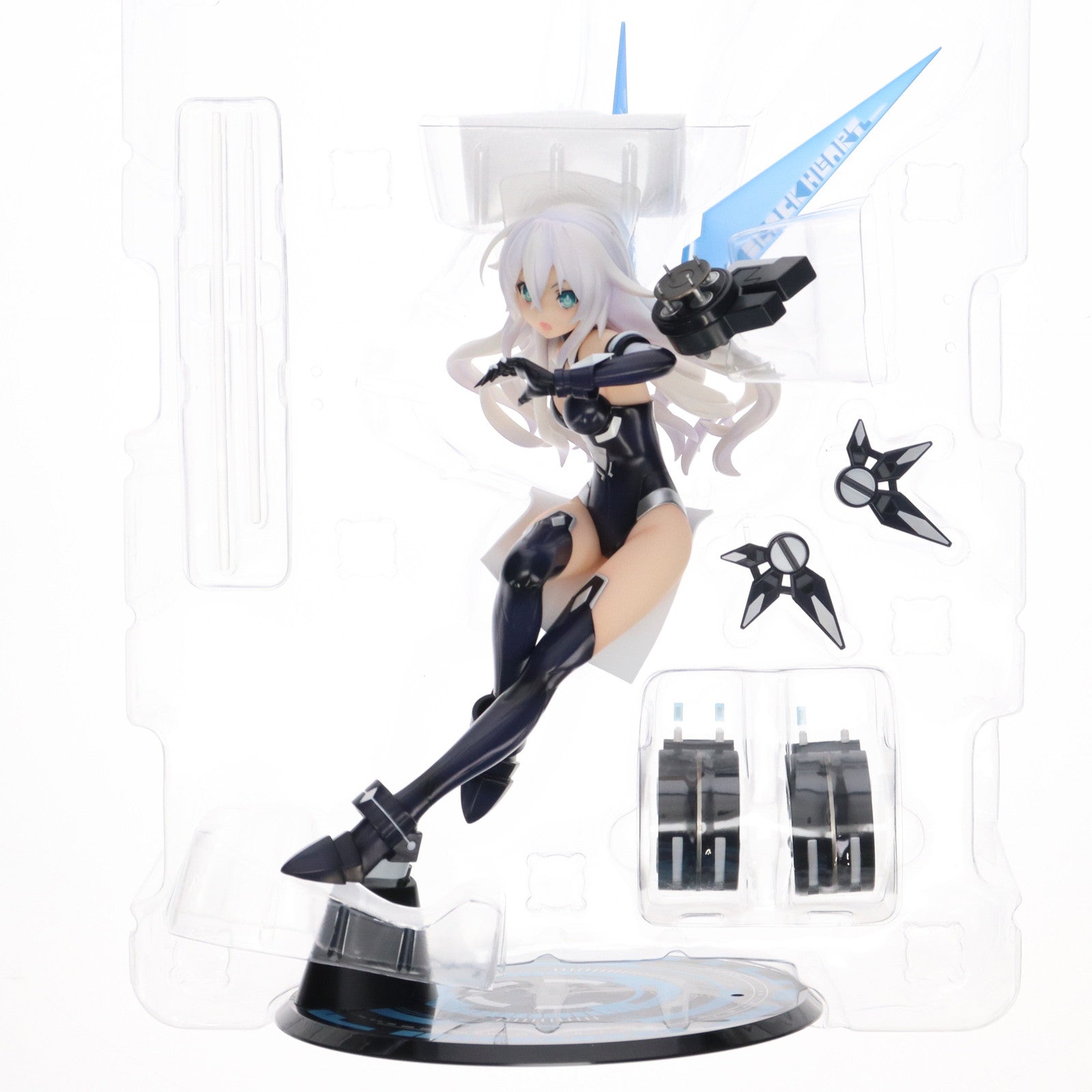 中古即納】[FIG](再販)ブラックハート 超次元ゲイム ネプテューヌ 1/7 完成品 フィギュア アルター