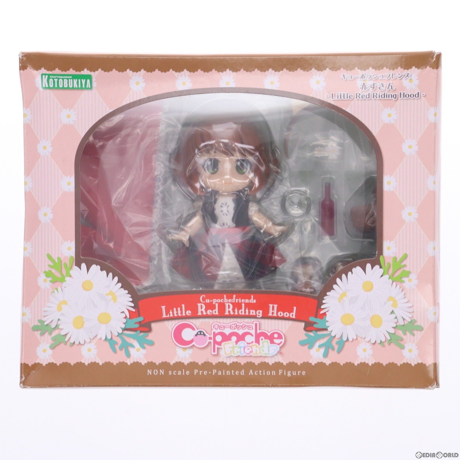 【中古即納】[FIG]キューポッシュフレンズ 赤ずきん-Little Red Riding Hood- 完成品 可動フィギュア(ADE44) コトブキヤ(20171126)