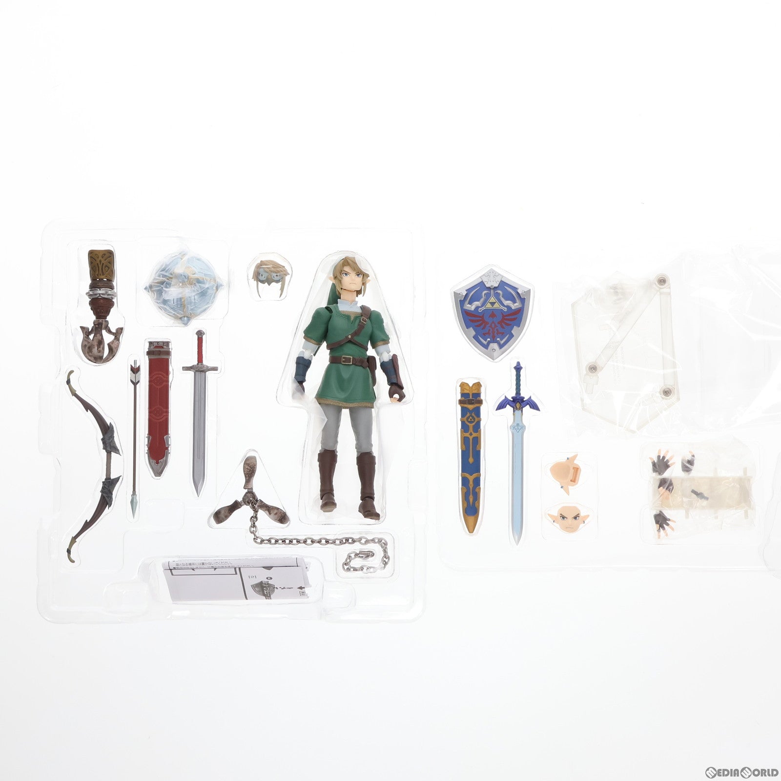 中古即納】[FIG]figma(フィグマ) 320 リンク トワイライトプリンセスver. DXエディション ゼルダの伝説 トワイライトプリンセス  完成品 可動フィギュア グッドスマイルカンパニー