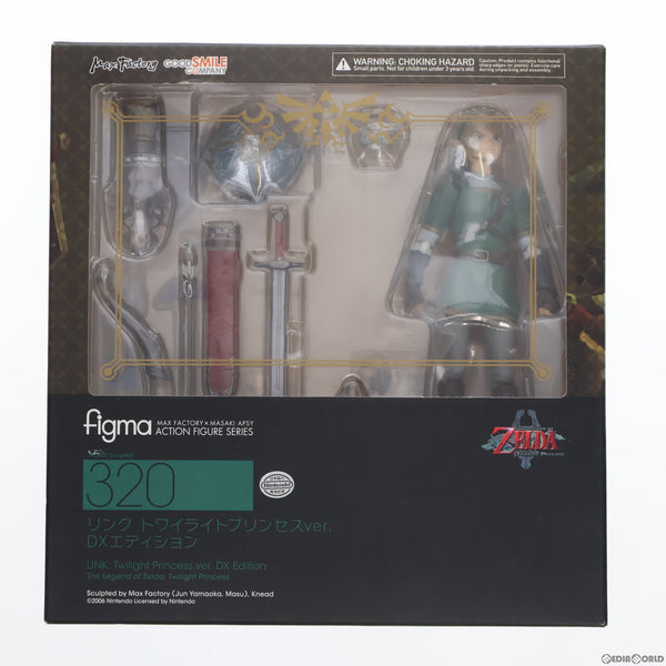 【中古即納】[FIG]figma(フィグマ) 320 リンク トワイライトプリンセスver. DXエディション ゼルダの伝説 トワイライトプリンセス  完成品 可動フィギュア グッドスマイルカンパニー