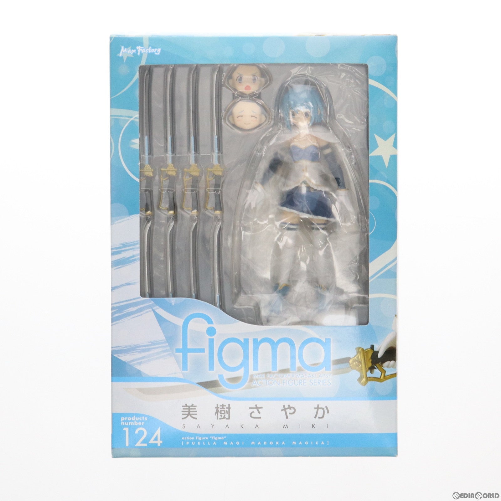 【中古即納】[FIG]figma(フィグマ) 124 美樹さやか(みきさやか) 魔法少女まどか☆マギカ 完成品 可動フィギュア マックスファクトリー(20121004)