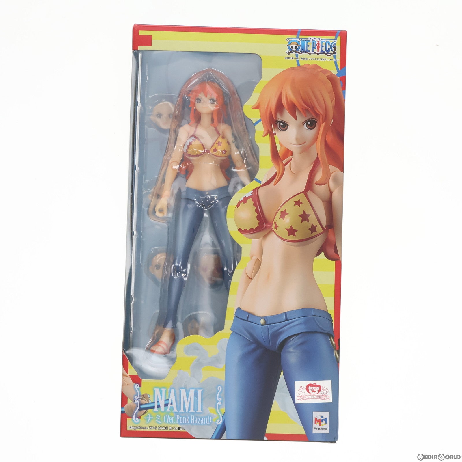 【中古即納】[FIG]ヴァリアブルアクションヒーローズ ナミ(Ver.パンクハザード) メガホビEXPO2016 Spring開催記念商品 ONE  PIECE(ワンピース) 完成品 可動フィギュア メガハウス(20160930)