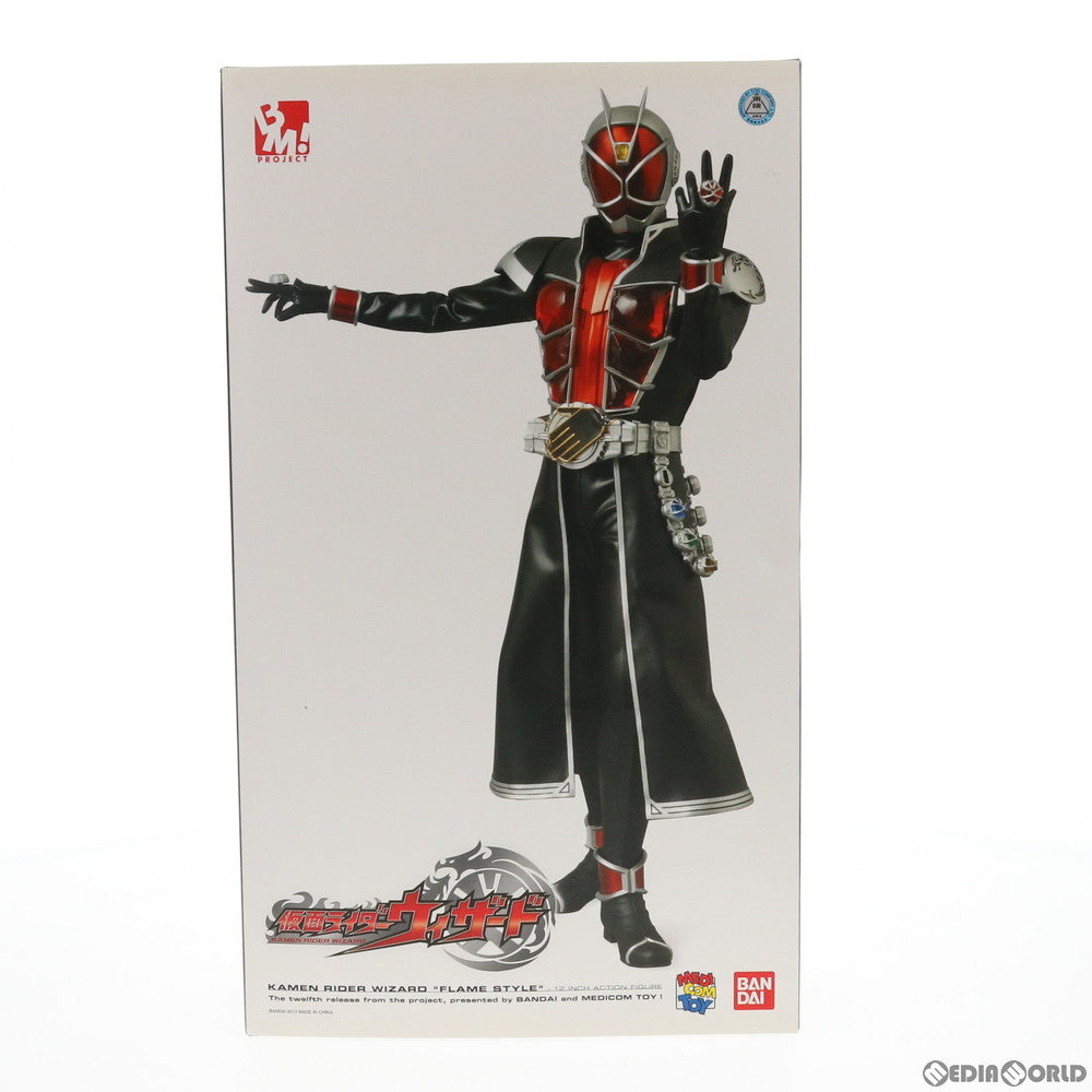 【中古即納】[FIG] PROJECT BM! No.75 PBM! 仮面ライダーウィザード フレイムスタイル 完成品 フィギュア メディコム・トイ(20131002)