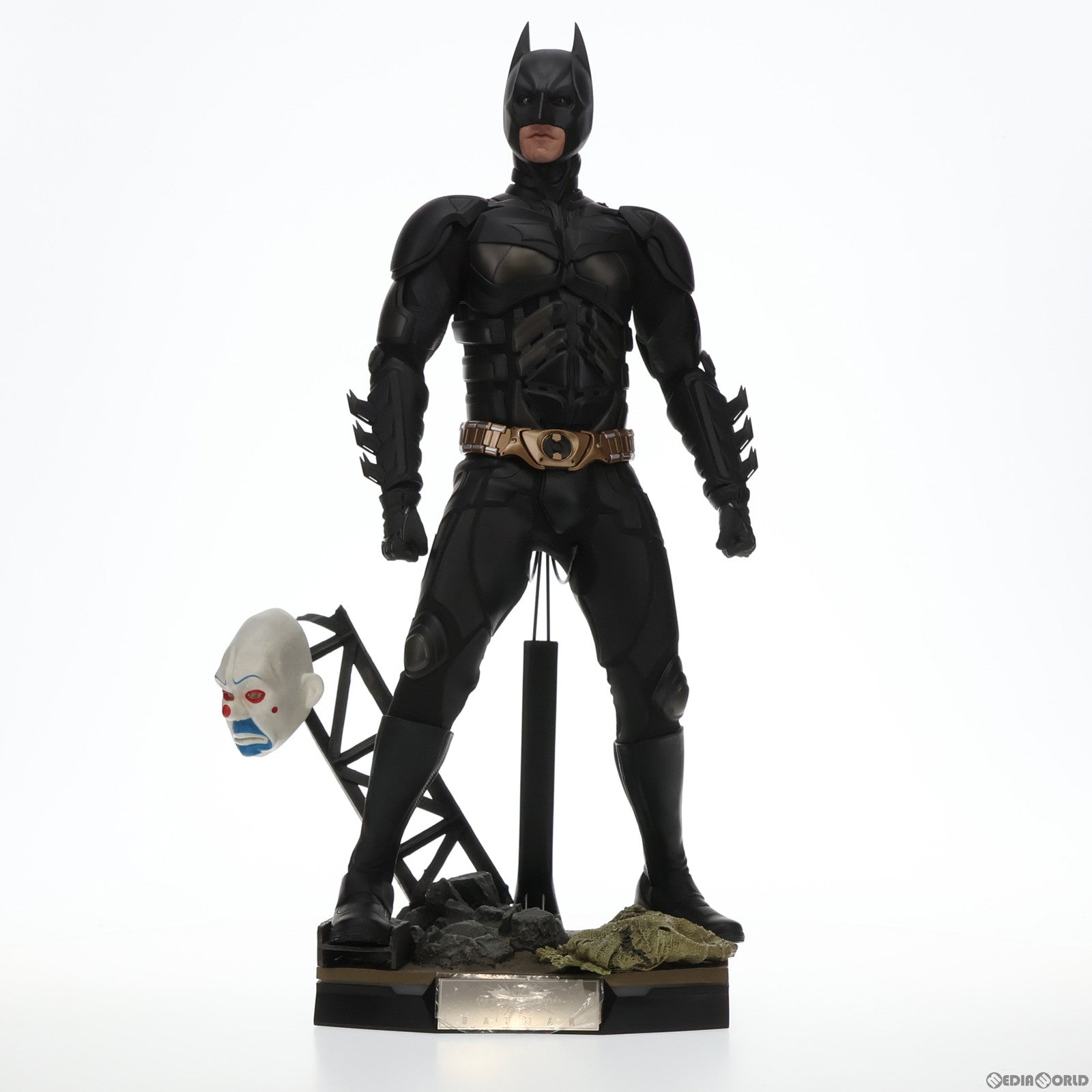 【中古即納】[FIG]トイサピエンス限定 クオーター・スケールシリーズ バットマン[ボーナスアクセサリー付き] ダークナイト ライジング 1/4  完成品 アクションフィギュア(QS001b) ホットトイズ(20131031)