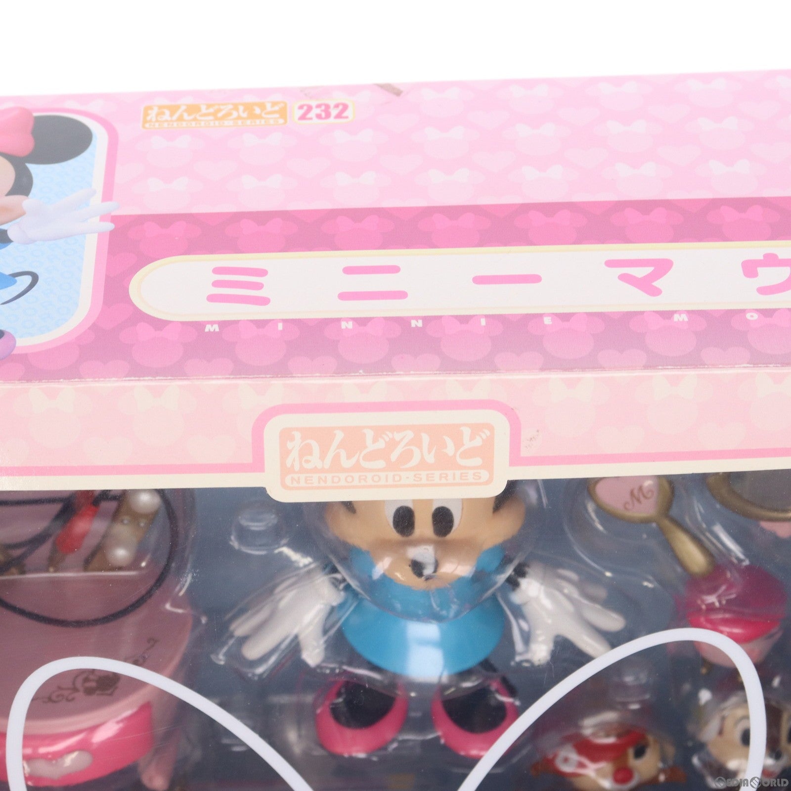 【中古即納】[FIG]ねんどろいど 232 ミニーマウス MICKEY MOUSE(ミッキーマウス) 完成品 可動フィギュア グッドスマイルカンパニー(20120630)