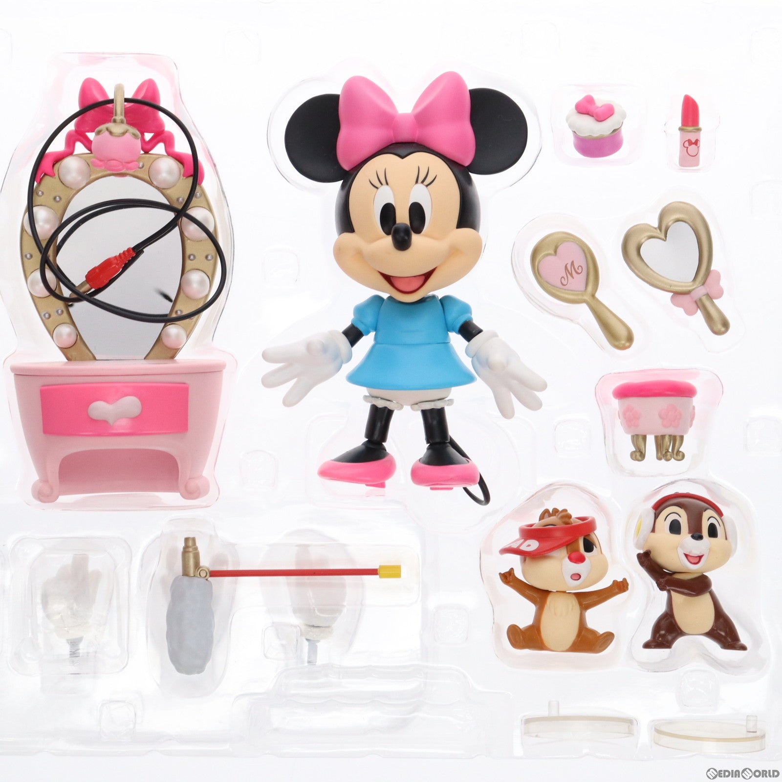 【中古即納】[FIG]ねんどろいど 232 ミニーマウス MICKEY MOUSE(ミッキーマウス) 完成品 可動フィギュア グッドスマイルカンパニー(20120630)