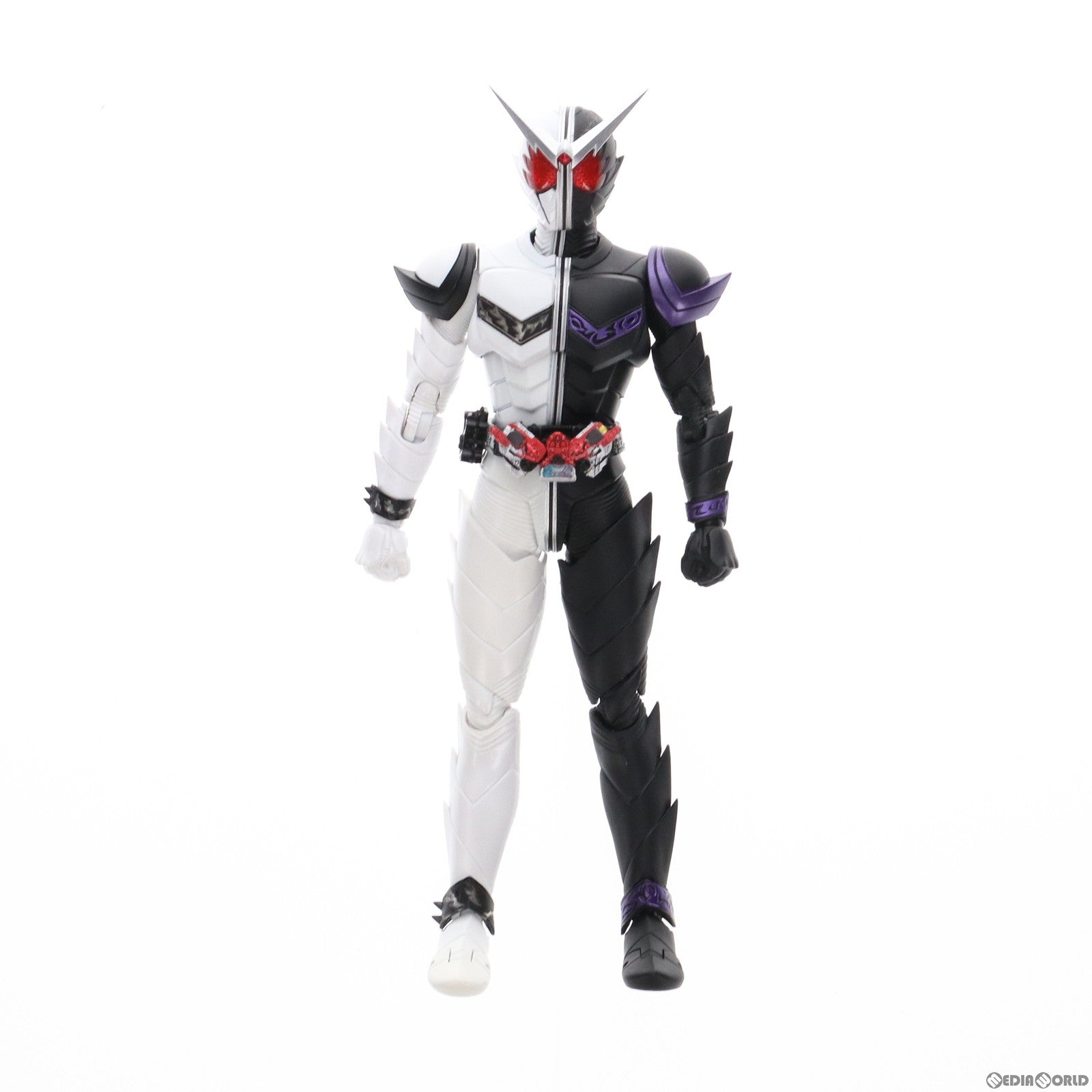 【中古即納】[FIG]S.H.Figuarts(フィギュアーツ) 真骨彫製法 仮面ライダーW(ダブル) ファングジョーカー 完成品 可動フィギュア バンダイスピリッツ(20180428)