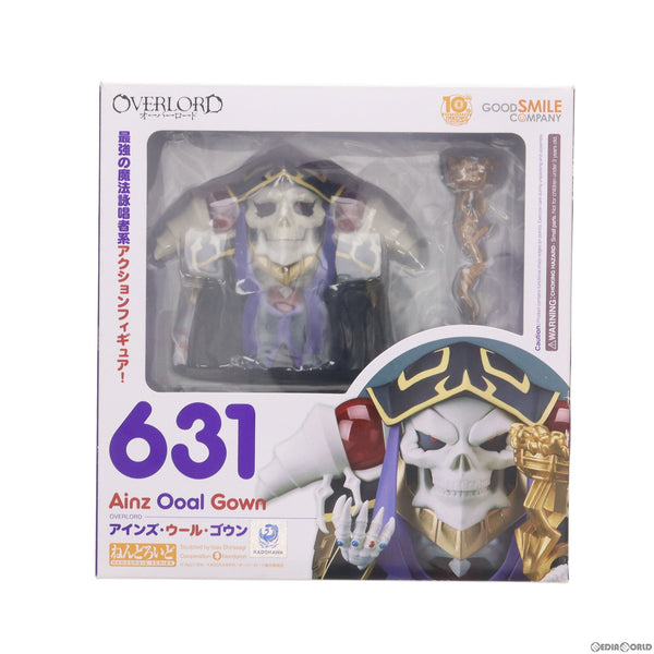 中古】[FIG]ねんどろいど 631 むずかしい アインズ・ウール・ゴウン オーバーロード 完成品 可動フィギュア グッドスマイルカンパニー(