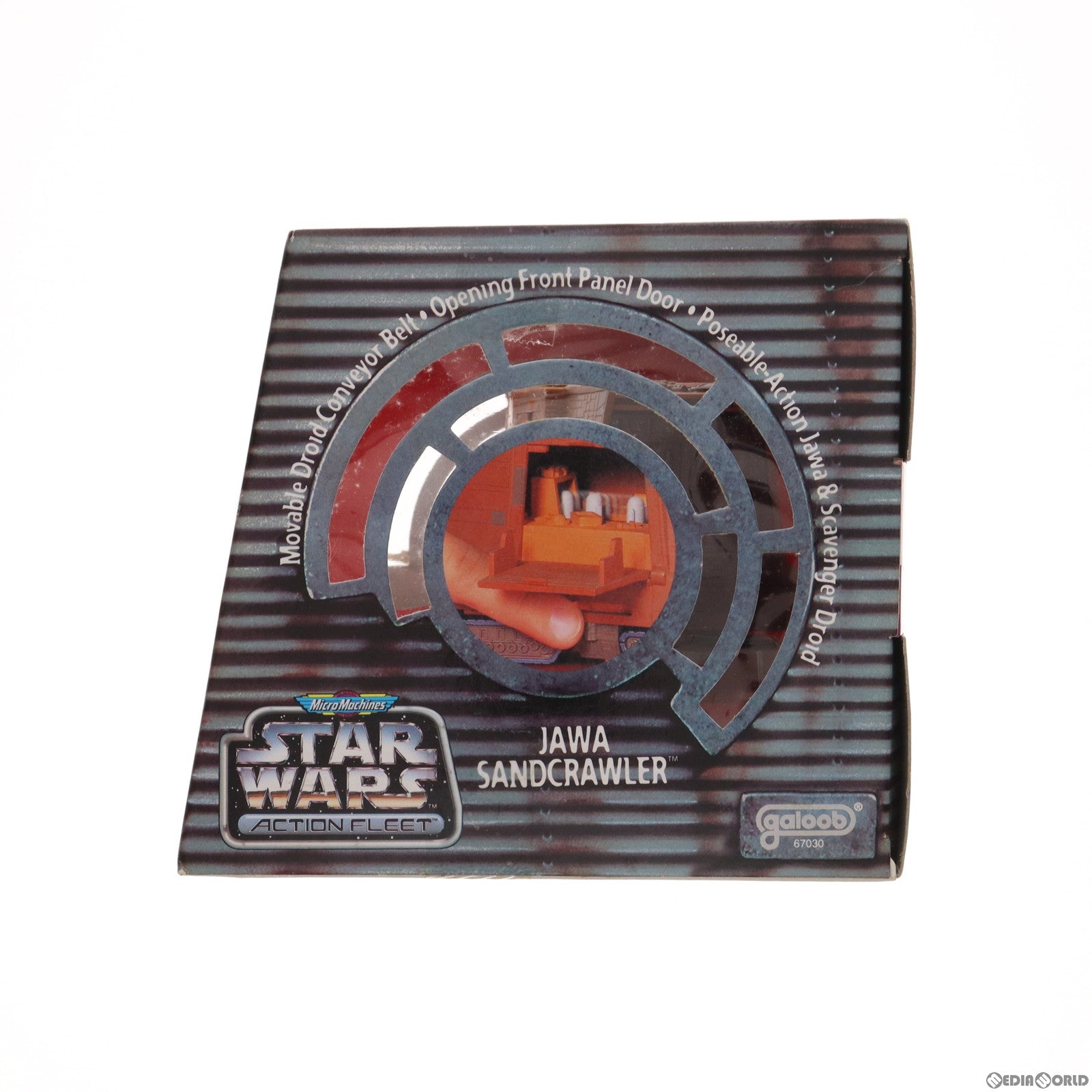 【中古即納】[FIG] スターウォーズ アクションフリート JAWA SANDCRAWLER -ジャワ サンドクローラー- STAR WARS エピソード4/新たなる希望 完成品 可動フィギュア galoob(ガルーブ) /ツクダオリジナル(19991231)