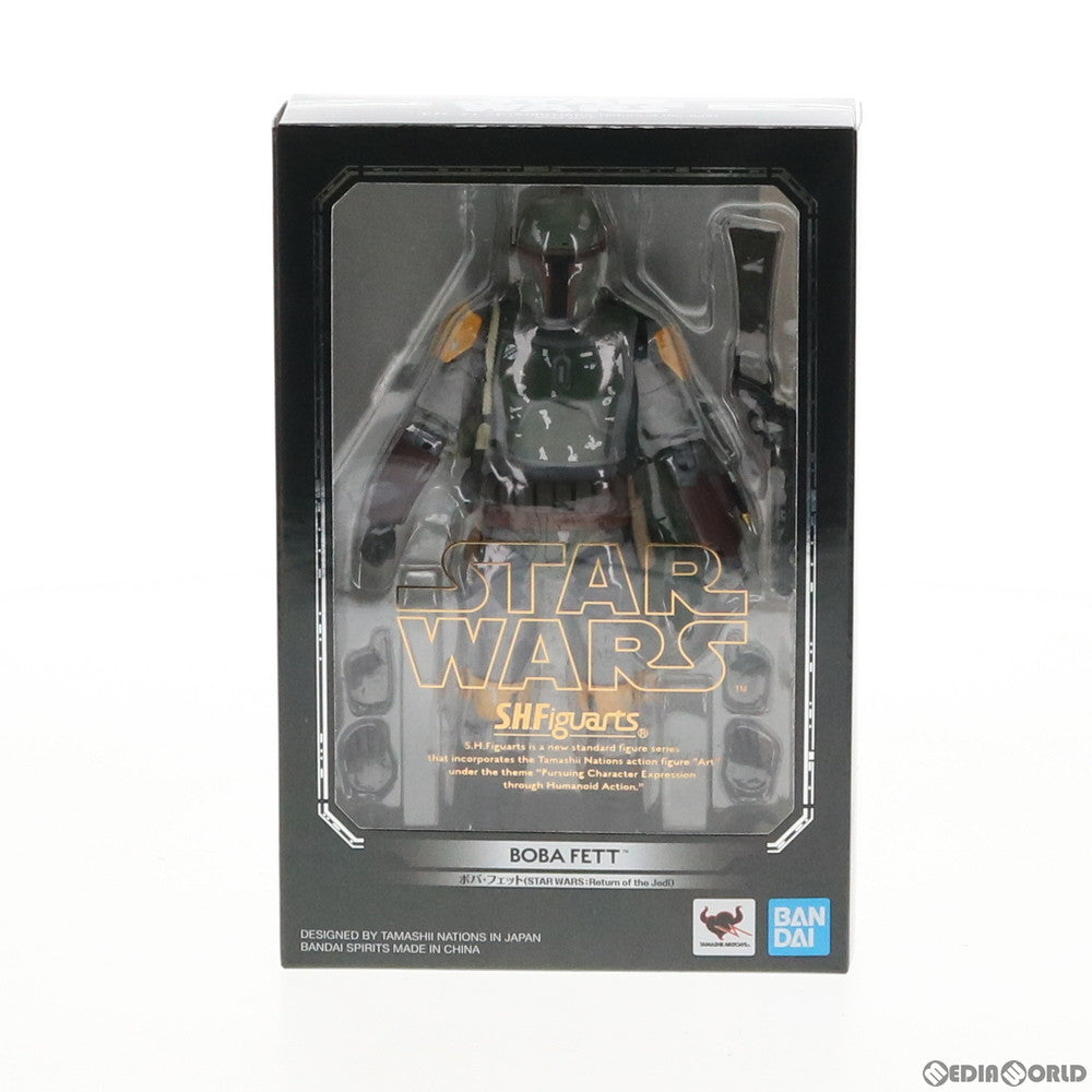 【中古即納】[FIG]S.H.Figuarts(フィギュアーツ) ボバ・フェット(STAR WARS:Episode VI - Return of the Jedi) スター・ウォーズ エピソード6 完成品 可動フィギュア バンダイスピリッツ(20190921)