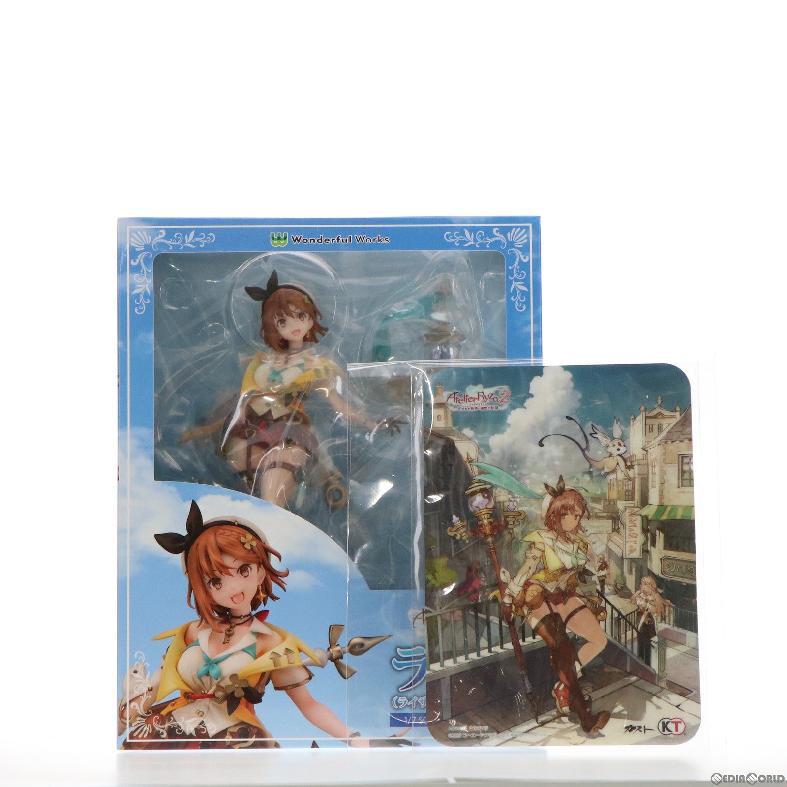 中古即納】[FIG]あみあみ限定特典付属 ライザ(ライザリン・シュタウト) ライザのアトリエ2 ～失われた伝承と秘密の妖精～ 1/7 完成品  フィギュア Wonderful Works(ワンダフルワークス)