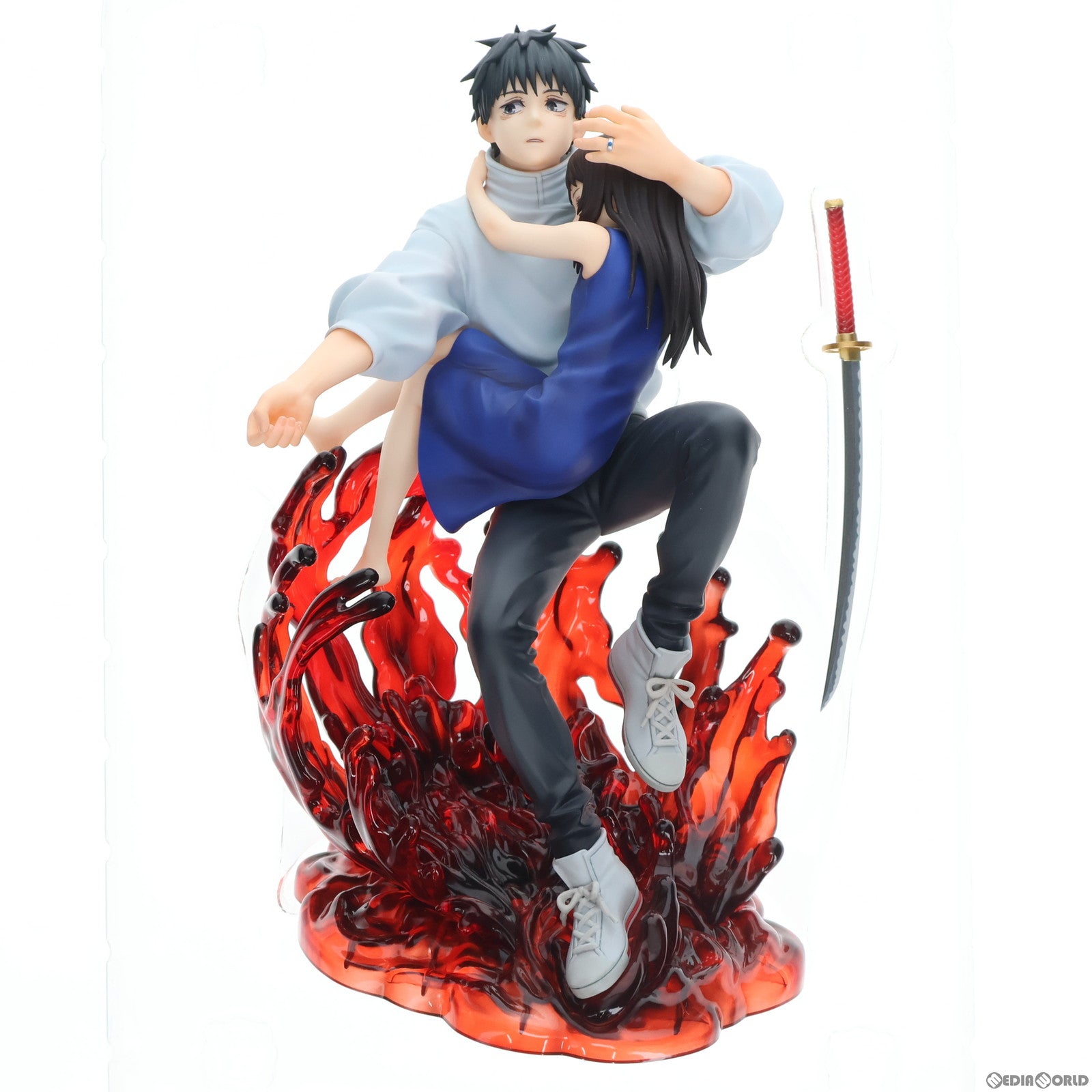 中古即納】[FIG]eStream Store限定 SHIBUYA SCRAMBLE FIGURE 乙骨憂太(おっこつゆうた) 劇場版 呪術廻戦 0  1/7 完成品 フィギュア eStream/アルファサテライト