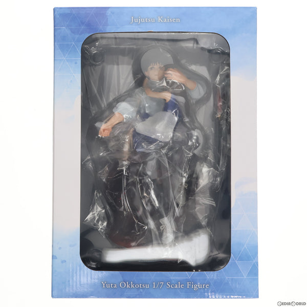 中古即納】[FIG]eStream Store限定 SHIBUYA SCRAMBLE FIGURE 乙骨憂太(おっこつゆうた) 劇場版 呪術廻戦 0  1/7 完成品 フィギュア eStream/アルファサテライト