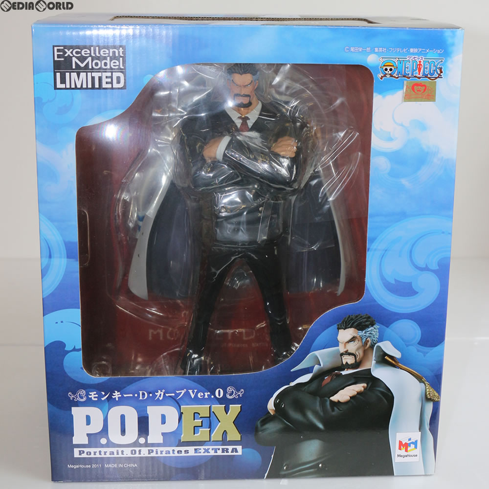 【中古即納】[FIG] ドン・キホーテ限定 Portrait.Of.Pirates P.O.P NEO-EX モンキー・D・ガープ Ver.0 ONE PIECE(ワンピース) 完成品 フィギュア メガハウス(20111203)