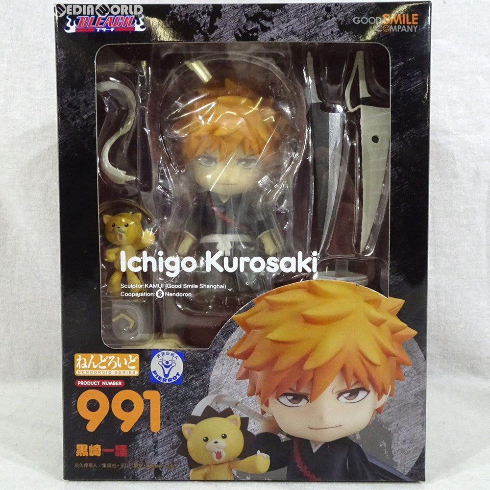 【中古即納】[FIG]ねんどろいど黒崎一護BLEACH(ブリーチ)NONスケール(全高約100mm)6010(991)グッドスマイルカンパニー(20190406)