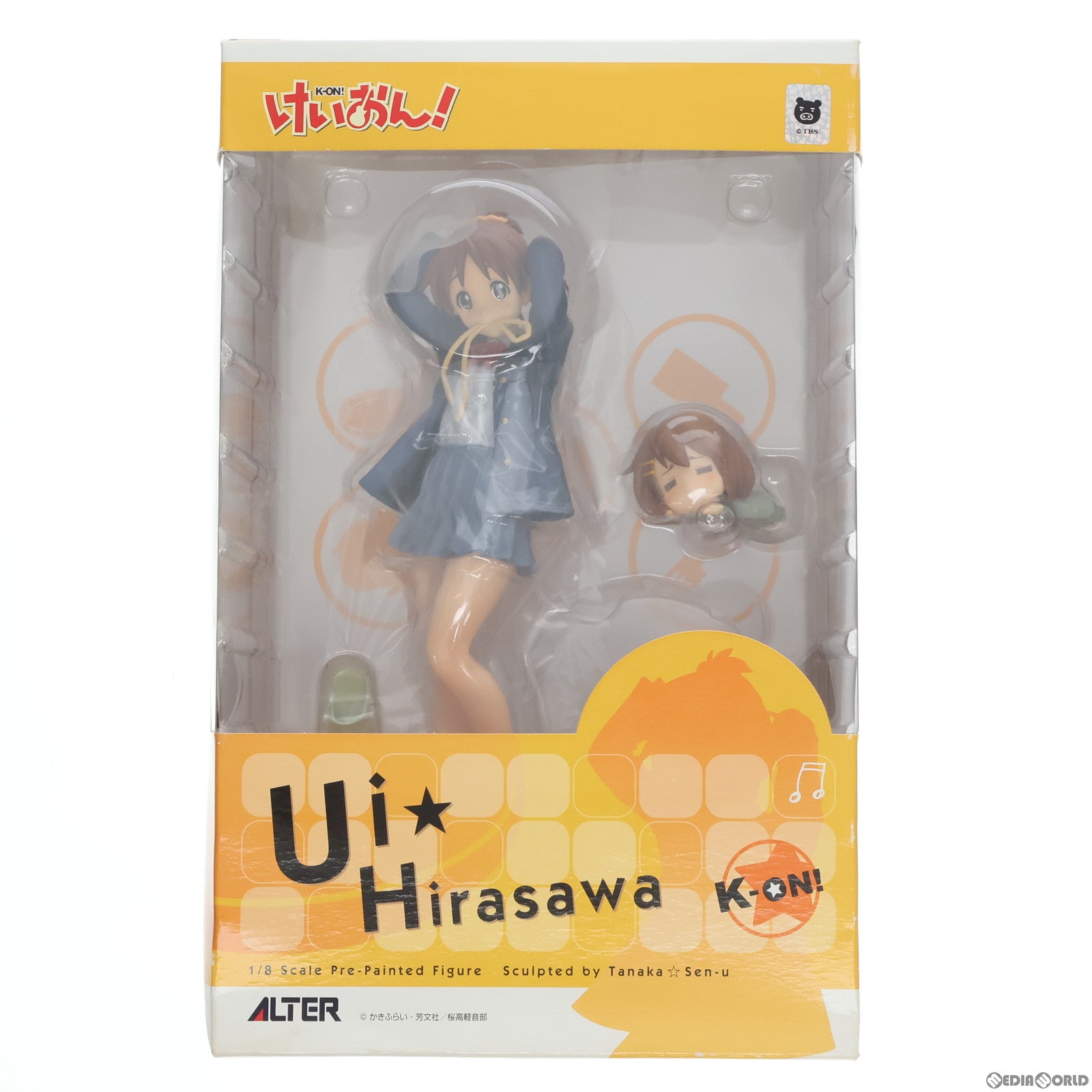 【中古即納】[FIG]平沢憂(ひらさわうい) けいおん! 1/8 完成品 フィギュア アルター(20111118)