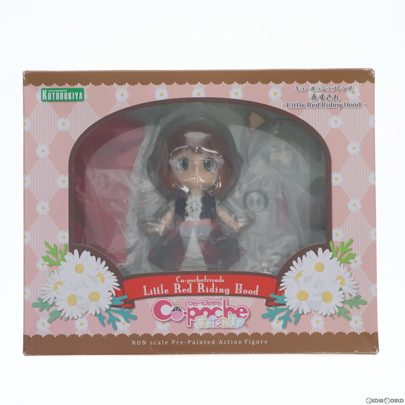 【中古即納】[FIG]キューポッシュフレンズ 赤ずきん-Little Red Riding Hood- 完成品 可動フィギュア(ADE44) コトブキヤ(20171126)