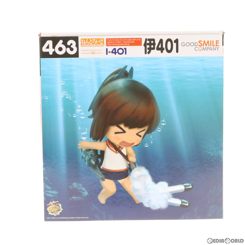 【中古即納】[FIG]初期不良品 GOODSMILE ONLINE SHOP限定特典付き ねんどろいど 463 伊401 艦隊これくしょん -艦これ- 完成品 可動フィギュア グッドスマイルカンパニー(20150228)