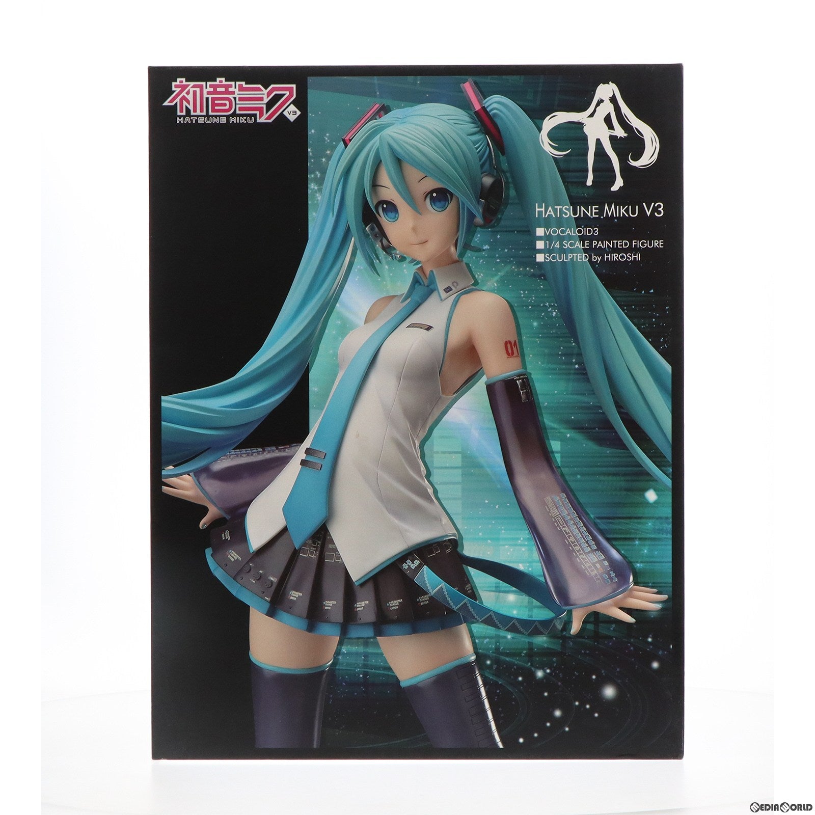 【中古即納】[FIG] 初音ミクV3 VOCALOID3(ボーカロイド3) 1/4 完成品 フィギュア FREEing(フリーイング) (20151122)