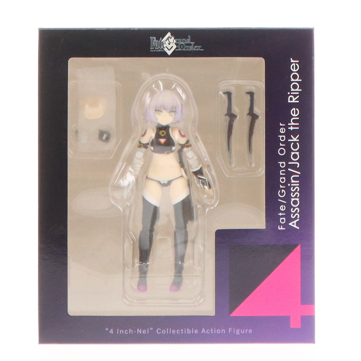 【中古即納】[FIG] 4インチネル アサシン/ジャック・ザ・リッパー Fate/Grand Order(フェイト/グランドオーダー) 完成品 可動フィギュア 千値練(せんちねる) (20180630)