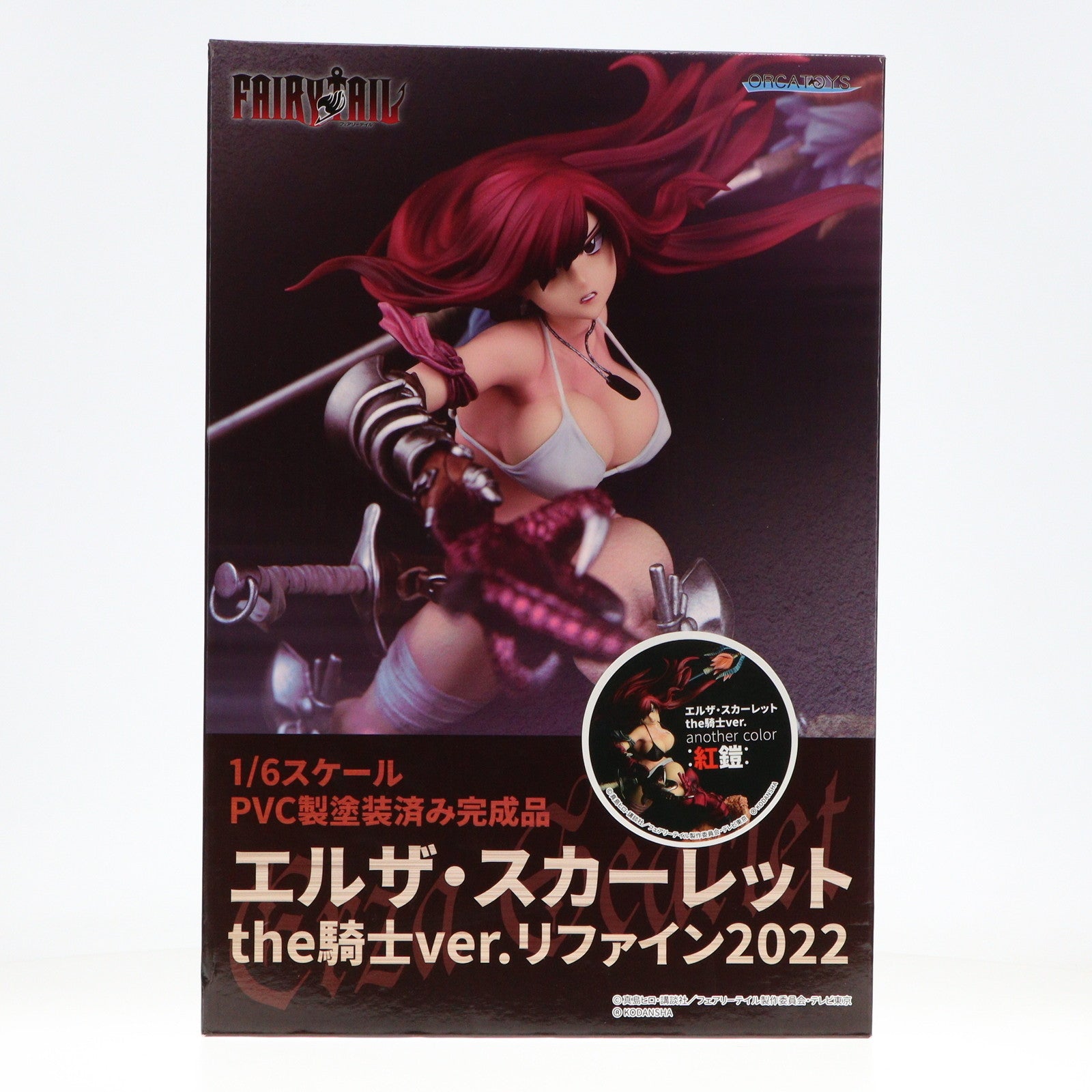 【中古即納】[FIG] (再販) エルザ・スカーレットthe騎士ver.another color:紅鎧: FAIRY TAIL(フェアリーテイル) 1/6 完成品 フィギュア オルカトイズ(20221217)