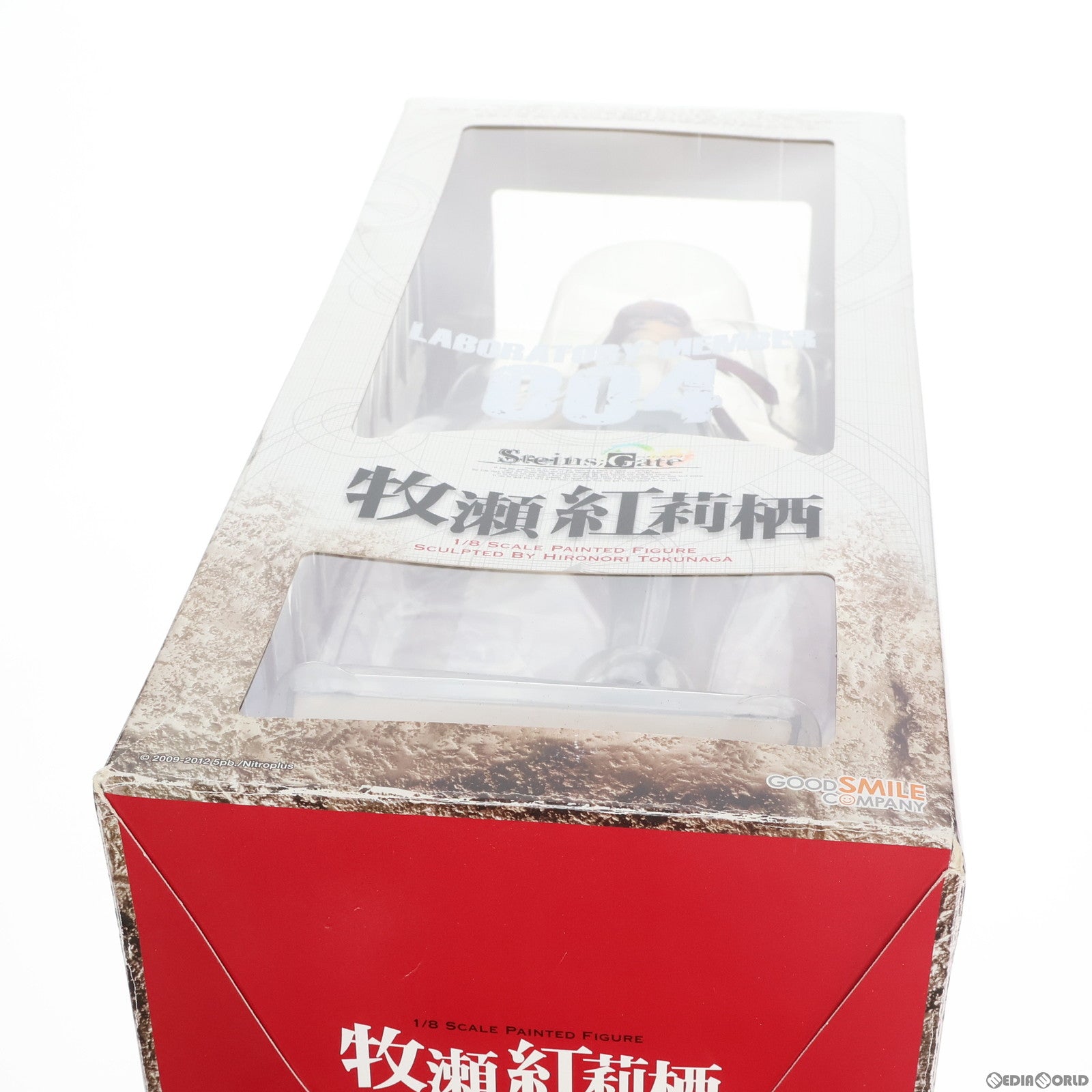 【中古即納】[FIG]牧瀬紅莉栖(まきせくりす) STEINS;GATE(シュタインズ・ゲート) 1/8 完成品 フィギュア グッドスマイルカンパニー(20120330)