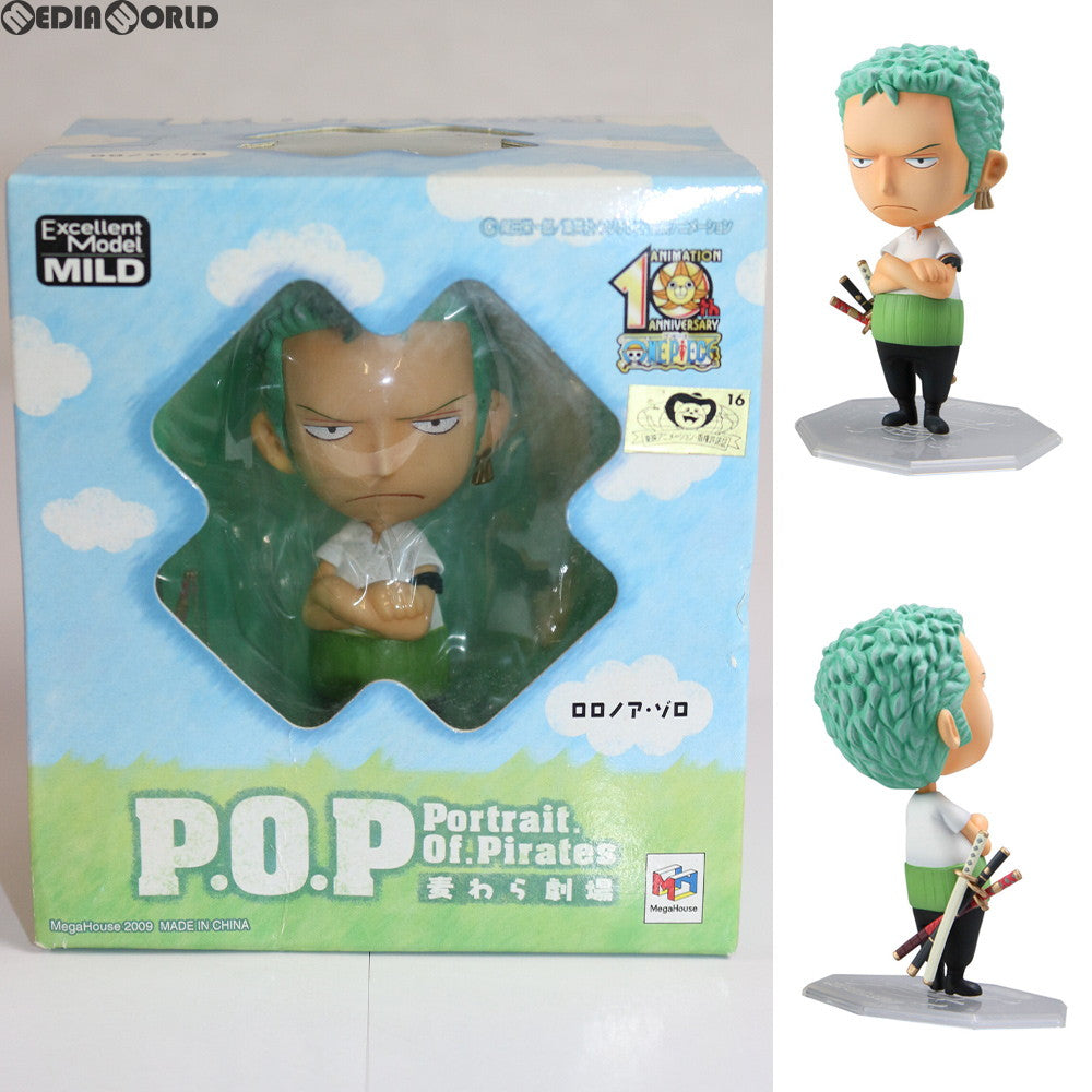 【中古即納】[FIG] Portrait.Of.Pirates P.O.P 麦わら劇場 ゾロ ONE PIECE(ワンピース) 完成品 フィギュア メガハウス(20090731)