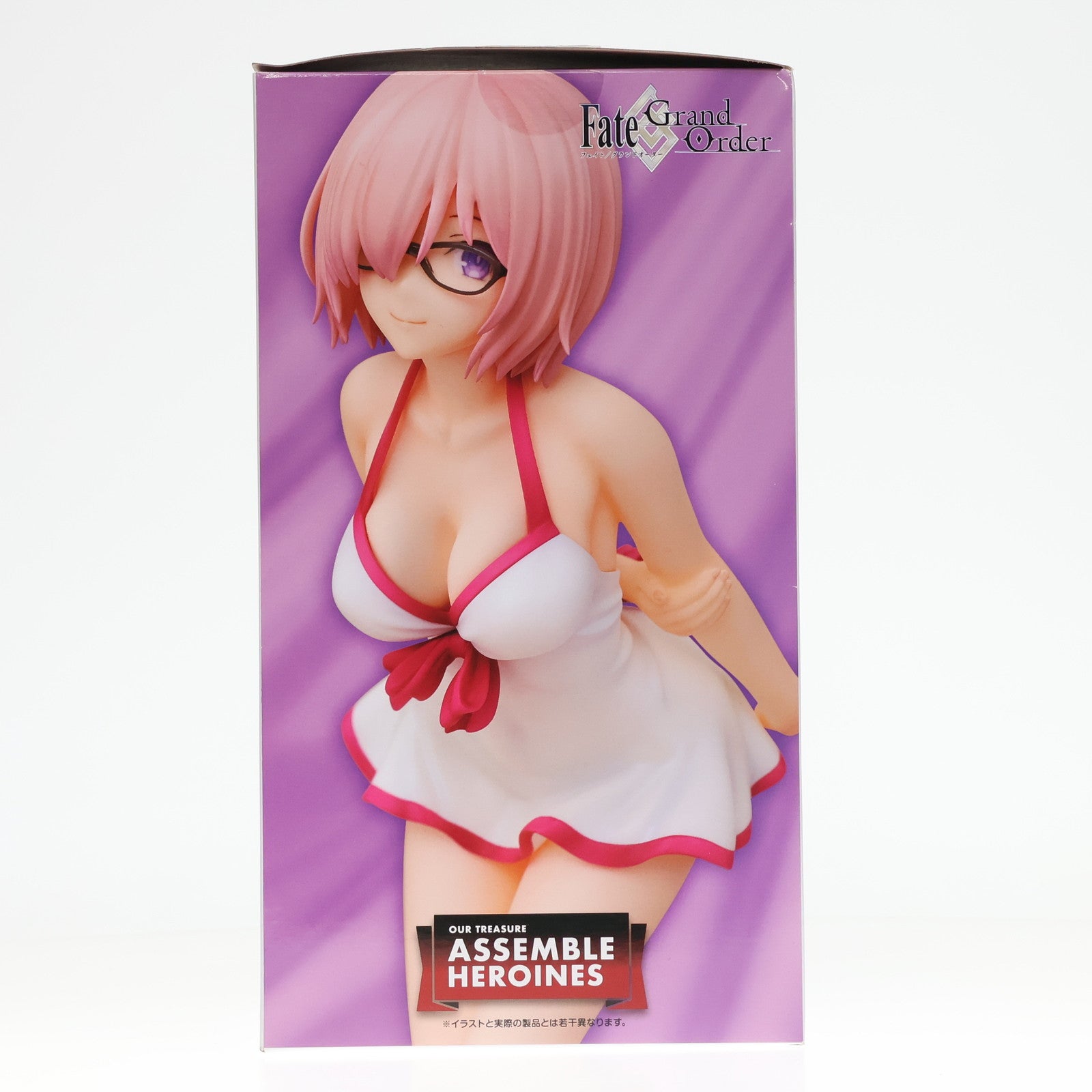 【中古即納】[FIG] アッセンブル・ヒロインズ マシュ・キリエライト【Summer Queens】 Fate/Grand Order(フェイト/グランドオーダー) 1/8 半完成品 組み立てフィギュアキット アワートレジャー(20200930)