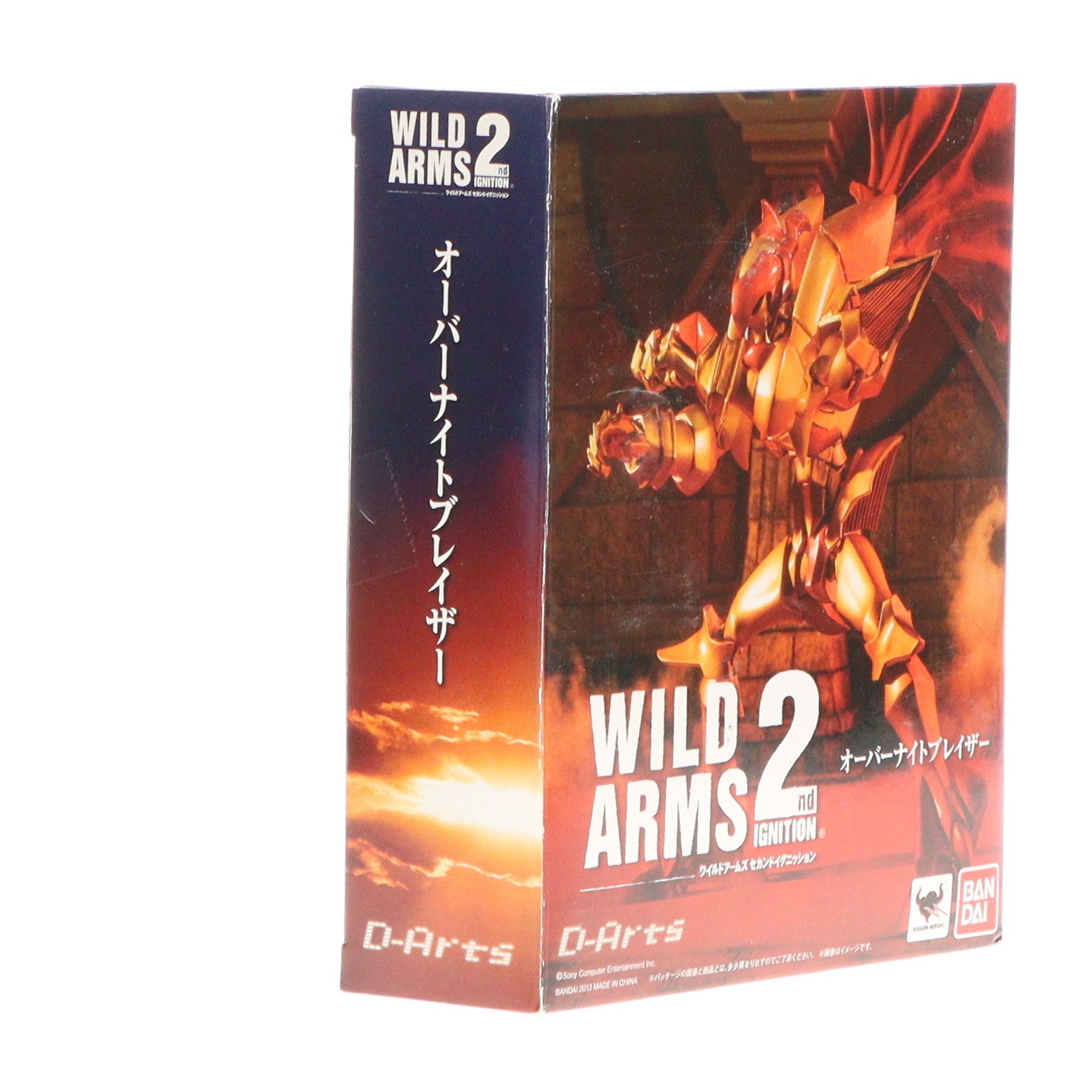 【中古即納】[FIG] 魂ウェブ商店限定 D-Arts オーバーナイトブレイザー WILD ARMS 2nd IGNITION(ワイルドアームズ セカンドイグニッション) 完成品 可動フィギュア バンダイ(20130322)