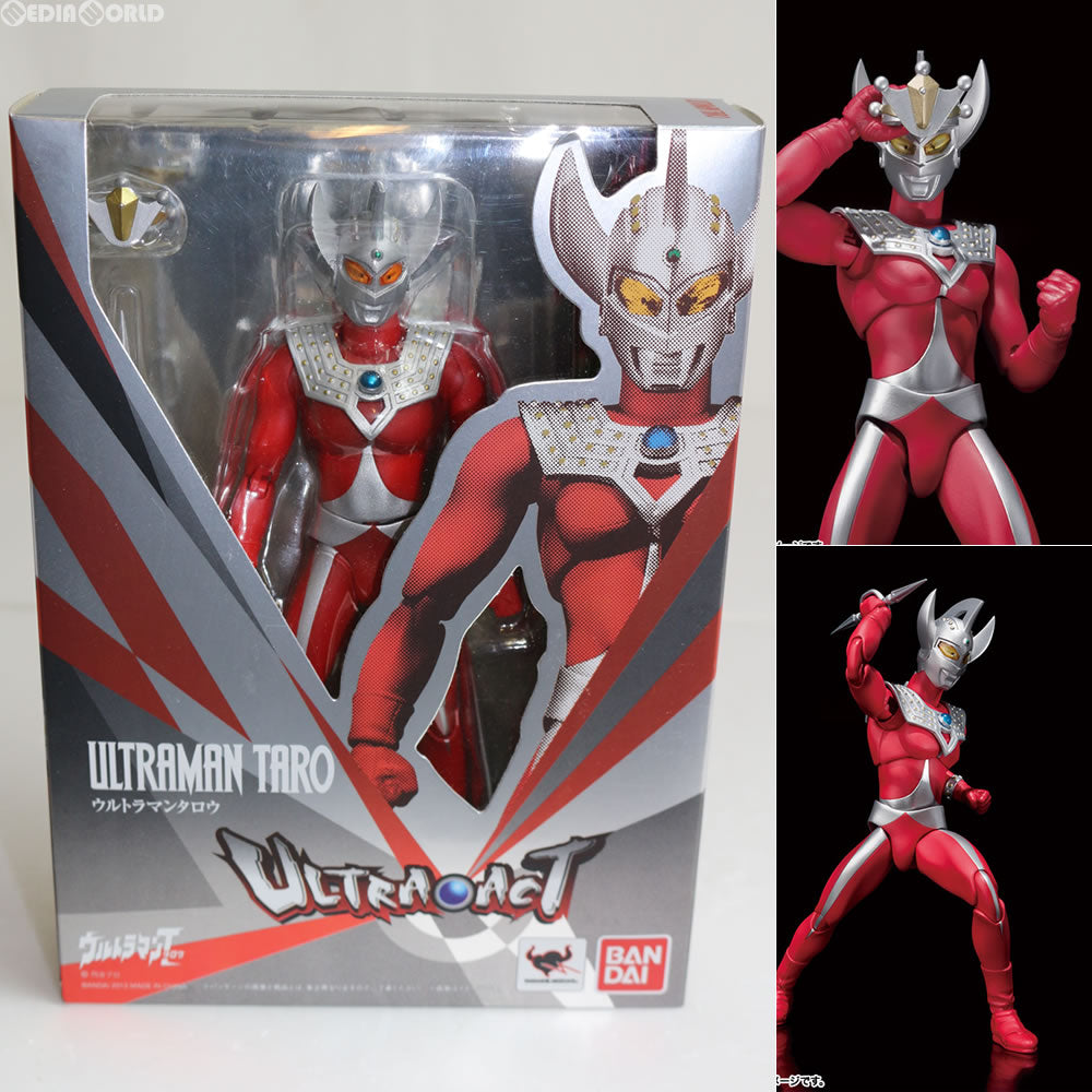 【中古即納】[FIG]ULTRA-ACT(ウルトラアクト) ウルトラマンタロウ 完成品 可動フィギュア バンダイ(20150718)