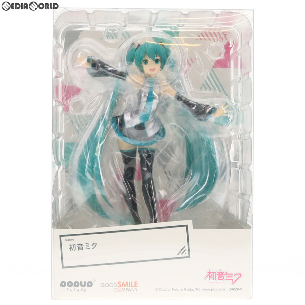 【中古即納】[FIG]POP UP PARADE(ポップアップパレード) 初音ミク キャラクター・ボーカル・シリーズ01 初音ミク 完成品 フィギュア グッドスマイルカンパニー(20190628)