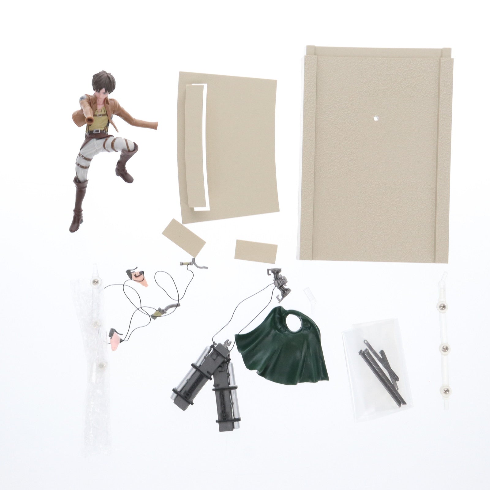【中古即納】[FIG] (フィギュア単品) エレン・イェーガー(立体機動Ver.) オリジナルフィギュア 月刊進撃の巨人 公式コレクション vol.1 同梱品 完成品 フィギュア 講談社(20150408)