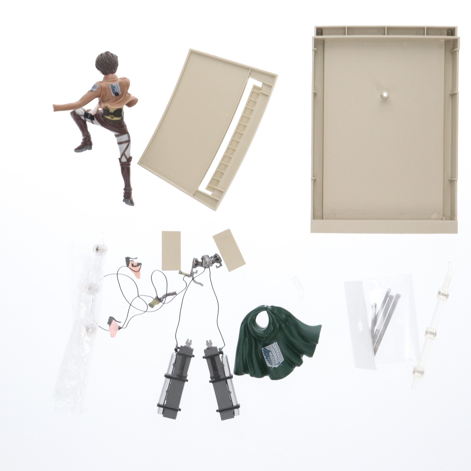 【中古即納】[FIG] (フィギュア単品) エレン・イェーガー(立体機動Ver.) オリジナルフィギュア 月刊進撃の巨人 公式コレクション vol.1 同梱品 完成品 フィギュア 講談社(20150408)