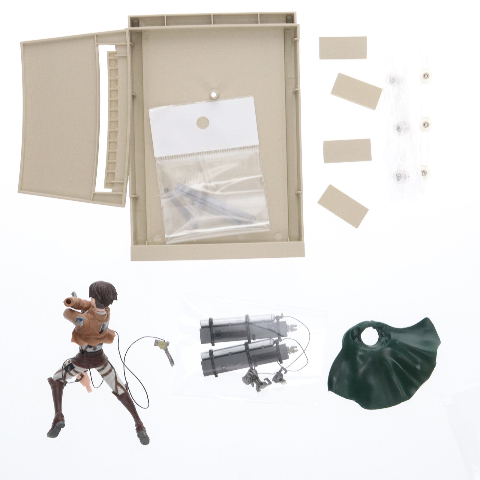 【中古即納】[FIG] (フィギュア単品) リヴァイ(立体機動Ver.) オリジナルフィギュア 月刊進撃の巨人 公式コレクション vol.2 同梱品 完成品 フィギュア 講談社(20150508)
