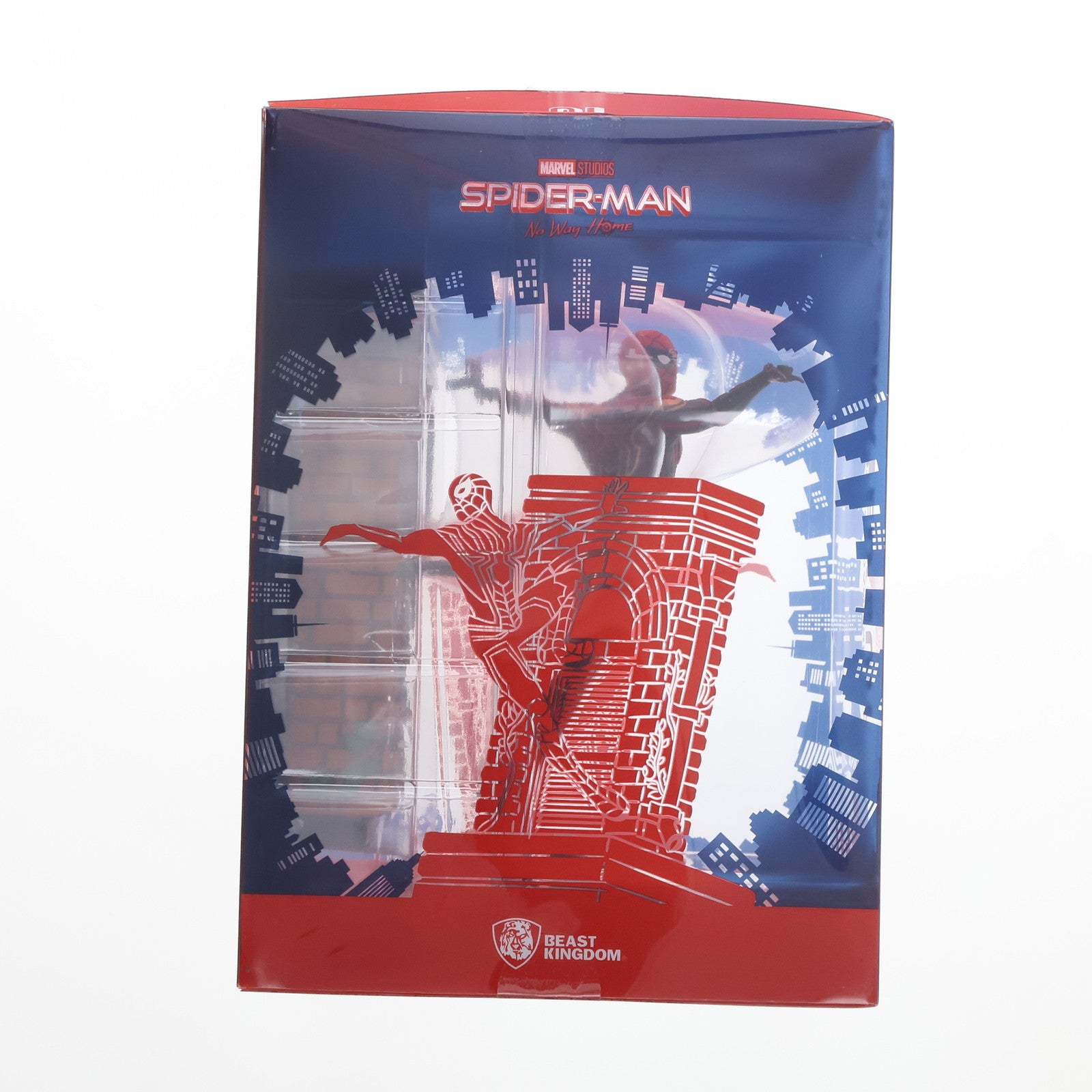 【中古即納】[FIG] Dステージ #101 スパイダーマン(インテグレーテッドスーツ) ジオラマ・スタチュー スパイダーマン:ノー・ウェイ・ホーム 完成品 フィギュア(DS-101) ビースト・キングダム/ホットトイズ(20220930)