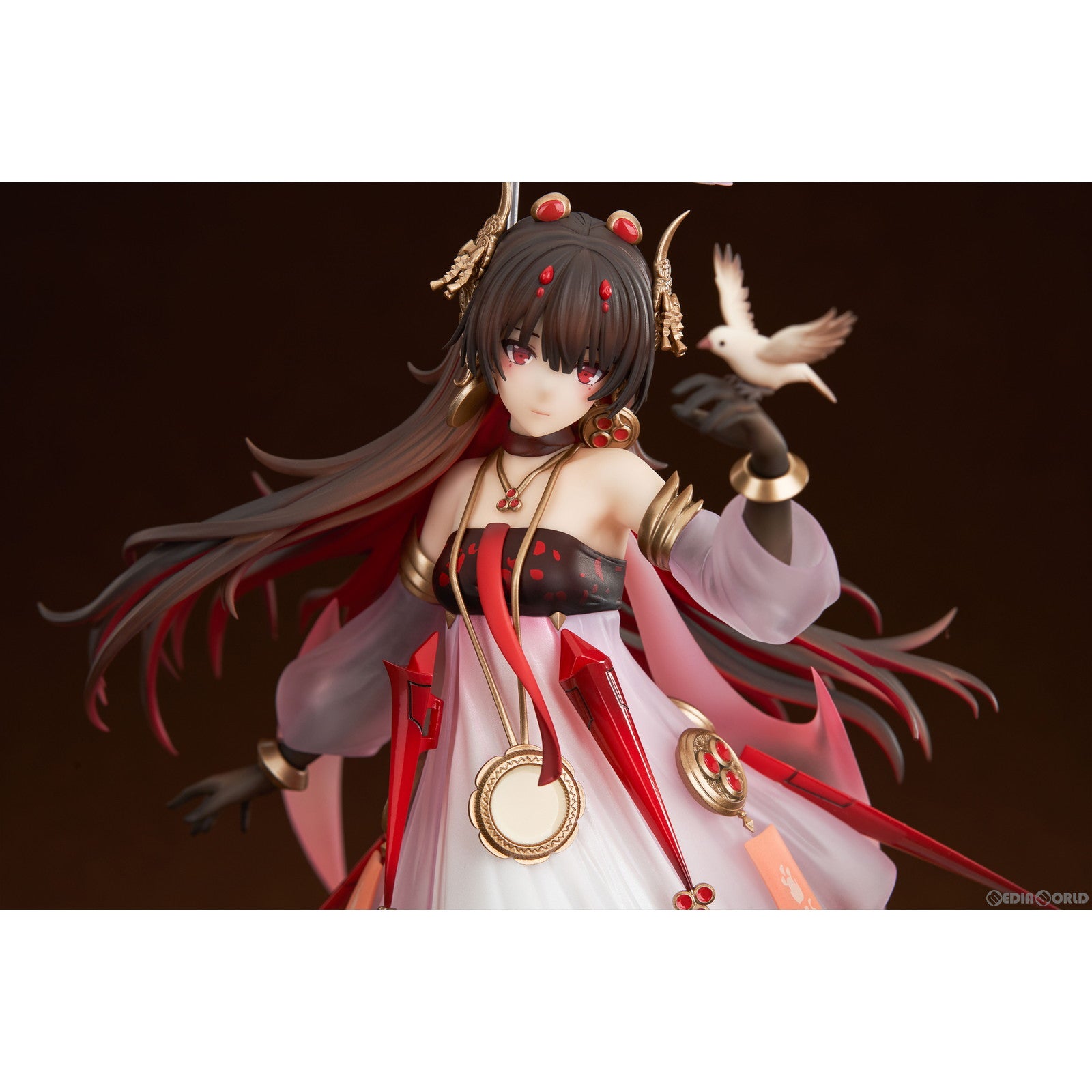 【中古即納】[FIG] アクリルスタンド付属 ルシア・鴉羽(からすば) 朱鷺色雲Ver. パニシング:グレイレイヴン 1/7 完成品 フィギュア APEX(エーペックス) (20240531)