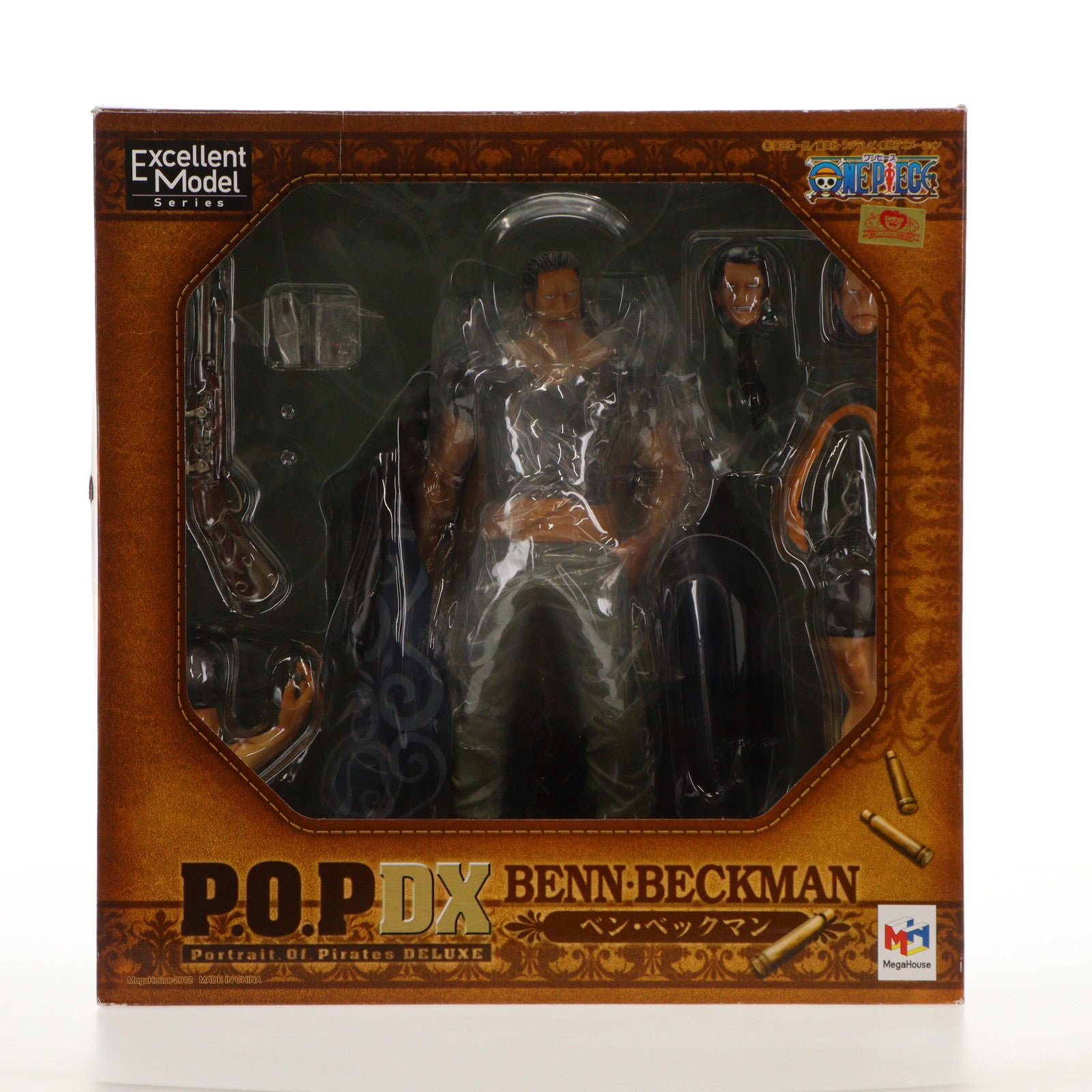 【中古即納】[FIG]Portrait.Of.Pirates P.O.P NEO-DX ベン・ベックマン ONE PIECE(ワンピース) 1/8  完成品 フィギュア メガハウス(20130831)