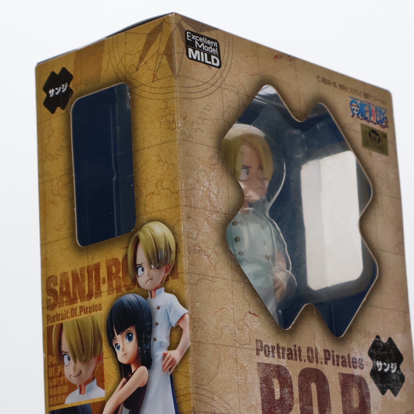 【中古即納】[FIG]Portrait.Of.Pirates P.O.P CB-1 サンジ ONE PIECE(ワンピース) 1/8 完成品 フィギュア メガハウス(20080618)