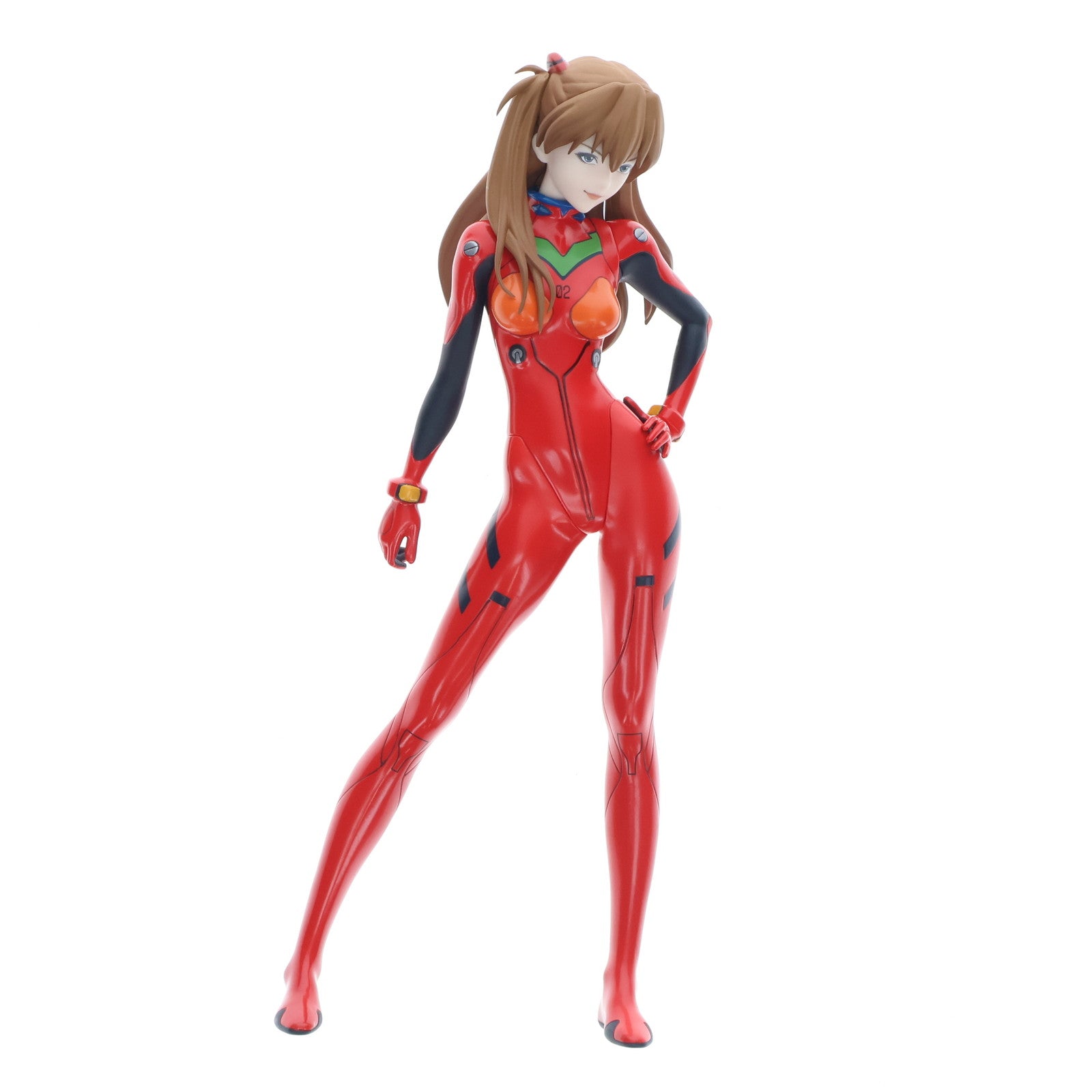 【中古即納】[FIG]エヴァガールズ アスカ HAYASHI HIROKI FIGURE COLLECTION 新世紀エヴァンゲリオン 1/7 完成品 フィギュア 海洋堂(20211225)